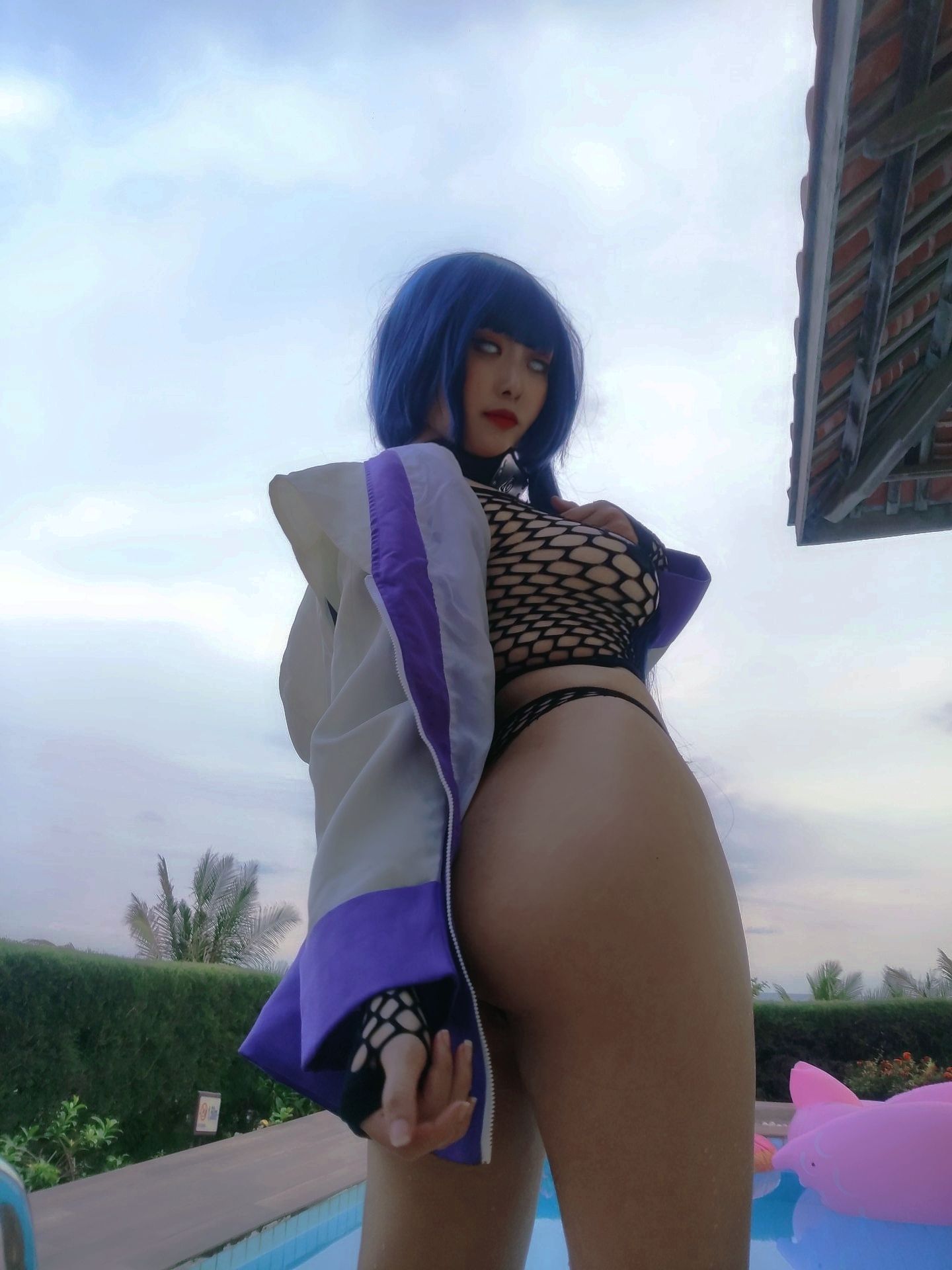 [福利COS] Sunnyvier - Hinata Poolside第27张
