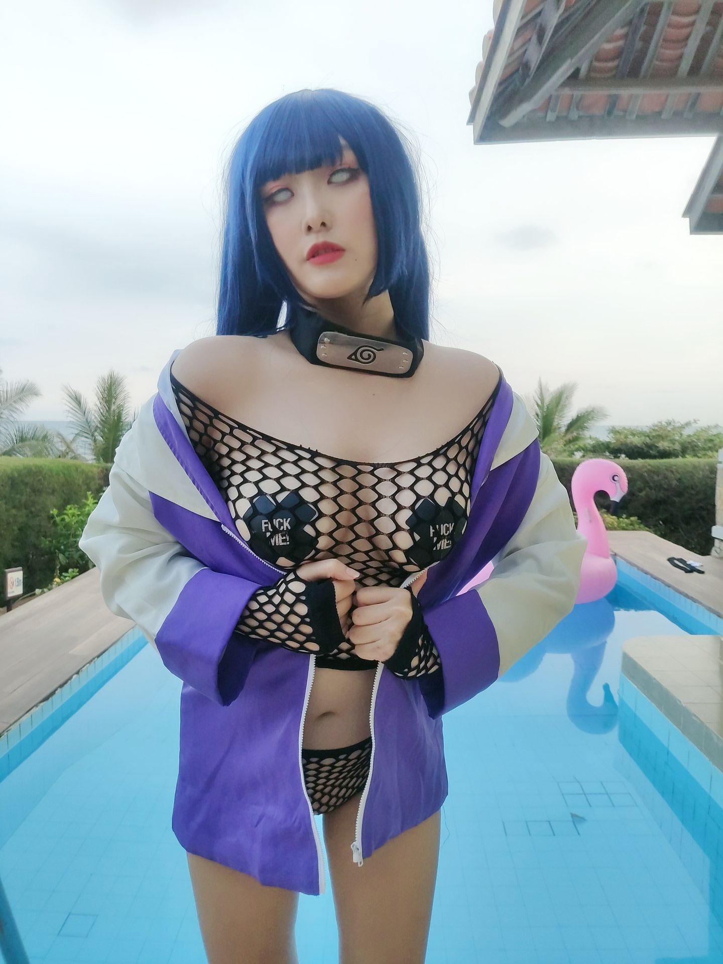 [福利COS] Sunnyvier - Hinata Poolside第28张