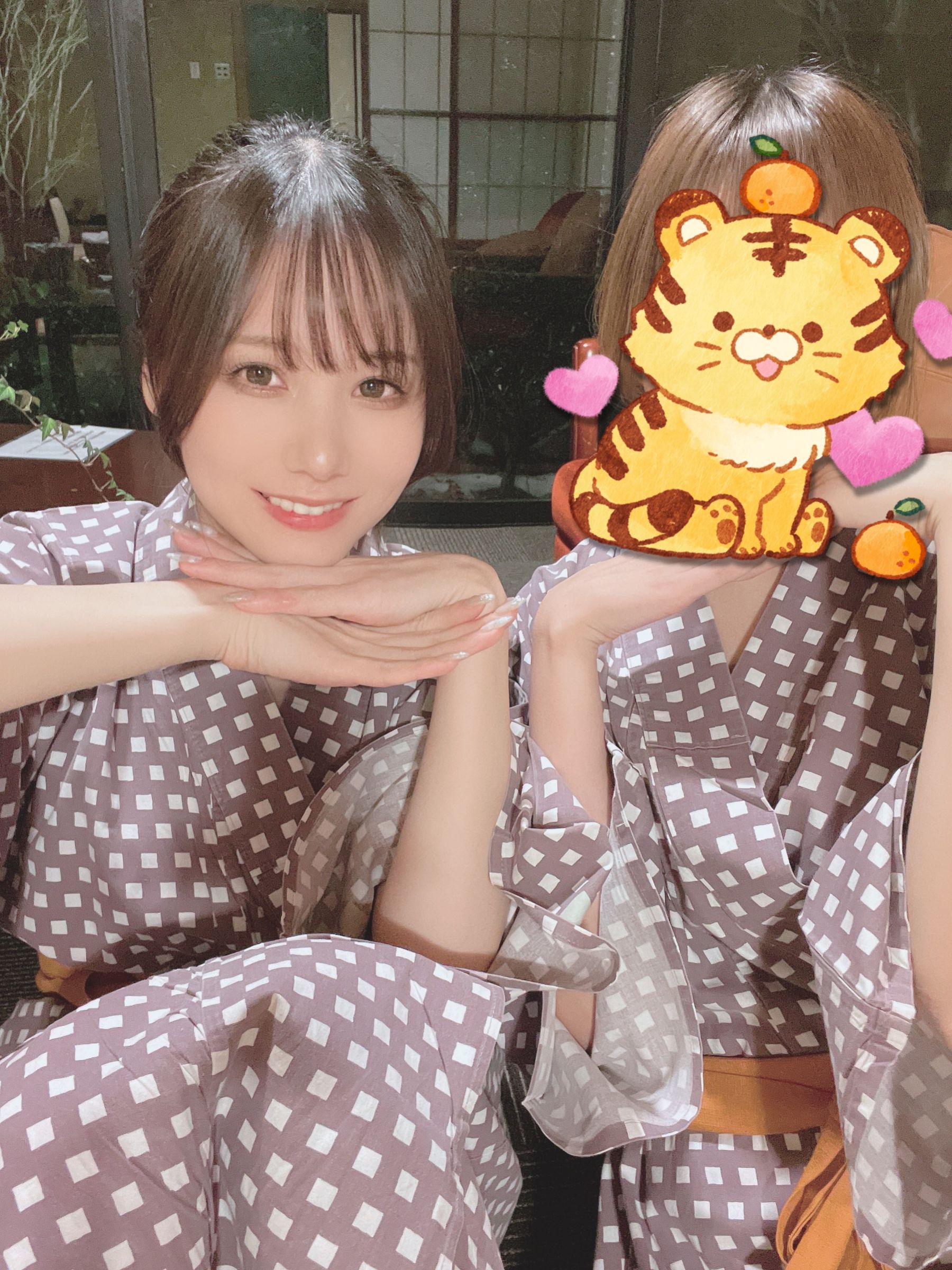 [福利COS] 日本甜美COSERけんけん[fantia] 20220111-石川観光 温泉浴衣第6张