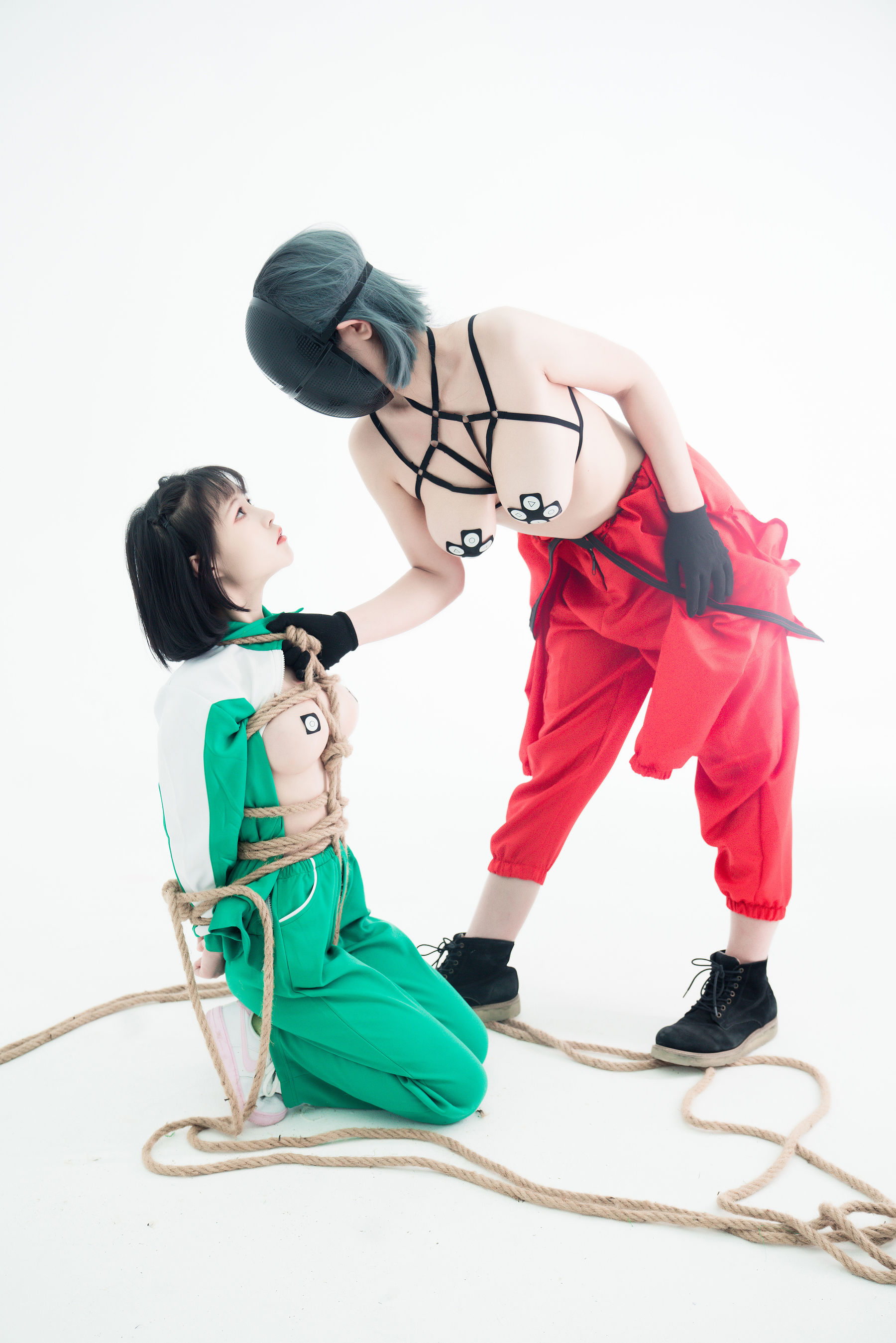 [福利COS] 星澜是澜澜叫澜妹呀 - 鱿鱼游戏第4张