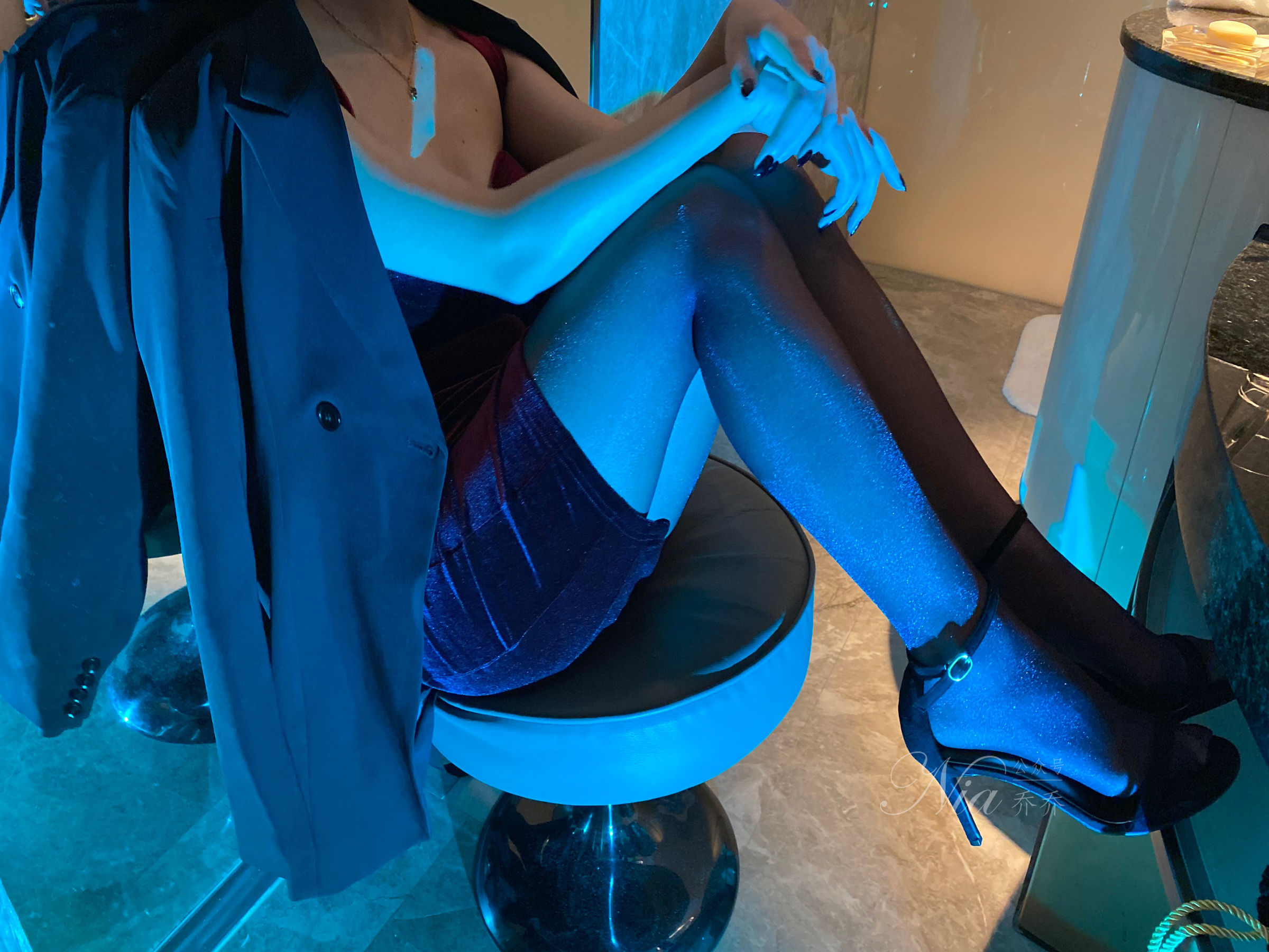 [福利COS] 安乔乔儿(Nia乔乔) No.031 御姐的夜晚第20张