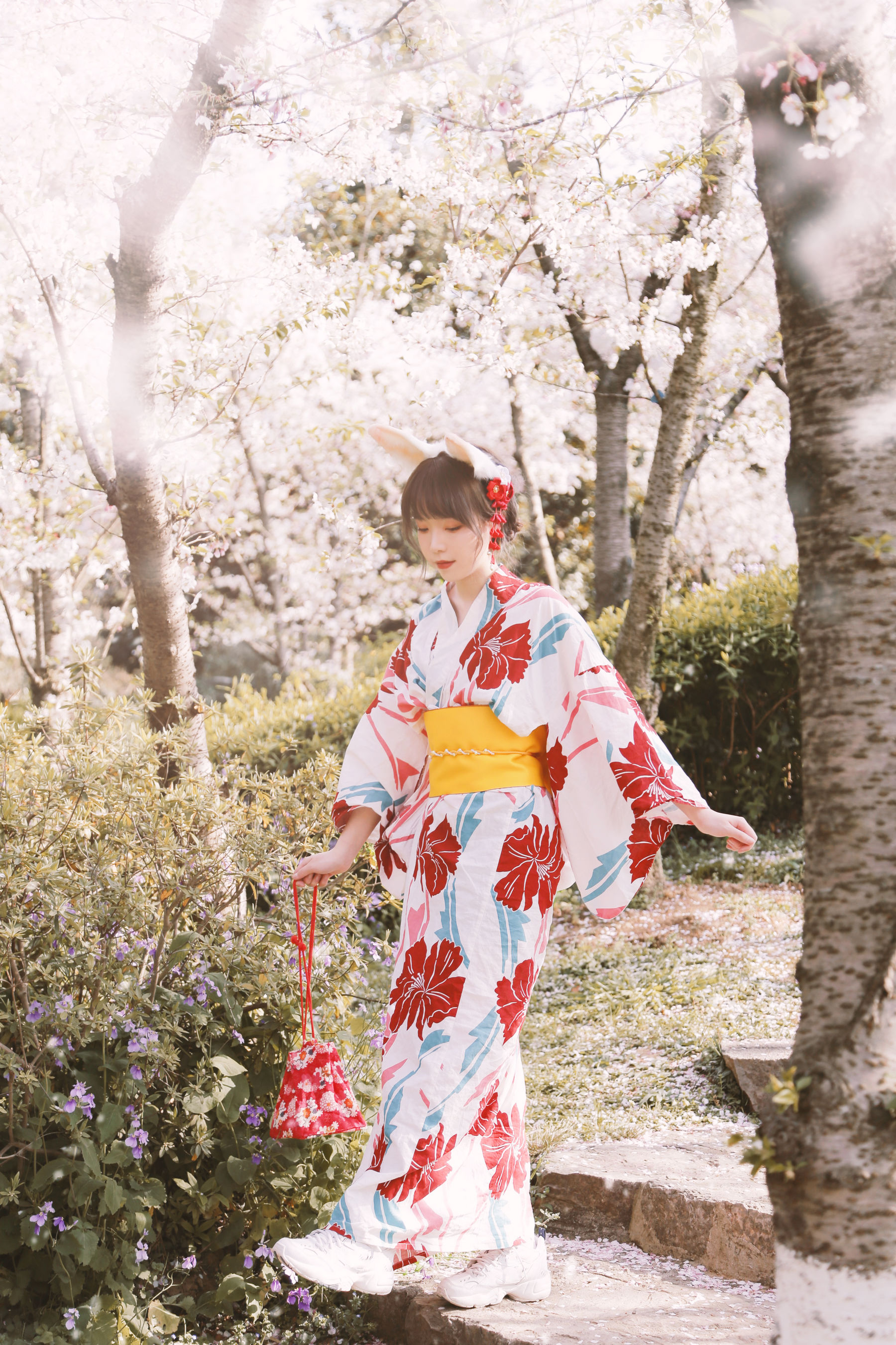 [福利COS] 可爱妹子Fushii_海堂 - 樱花兔兔第12张