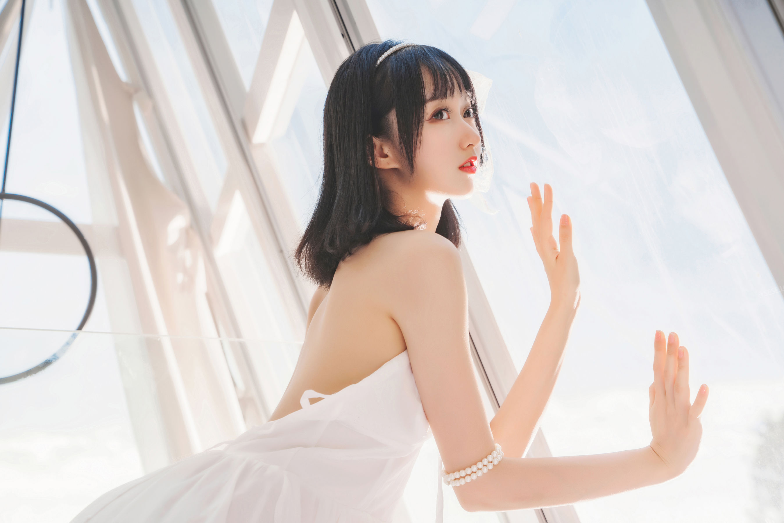 [福利COS] 萌系小姐姐木绵绵OwO - 水波温柔第5张