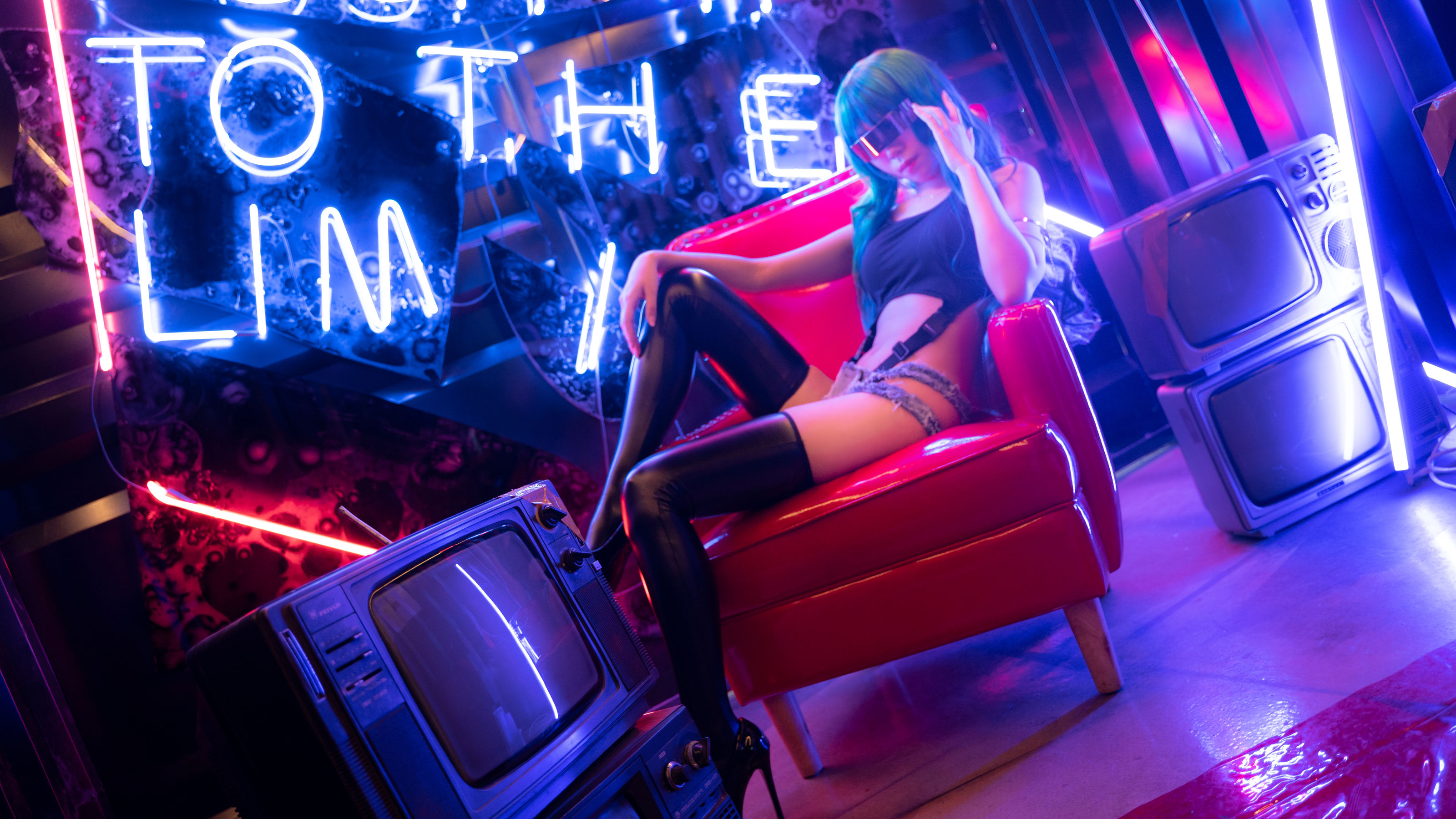 [福利COS] 动漫博主Money冷冷 - 高叉第3张