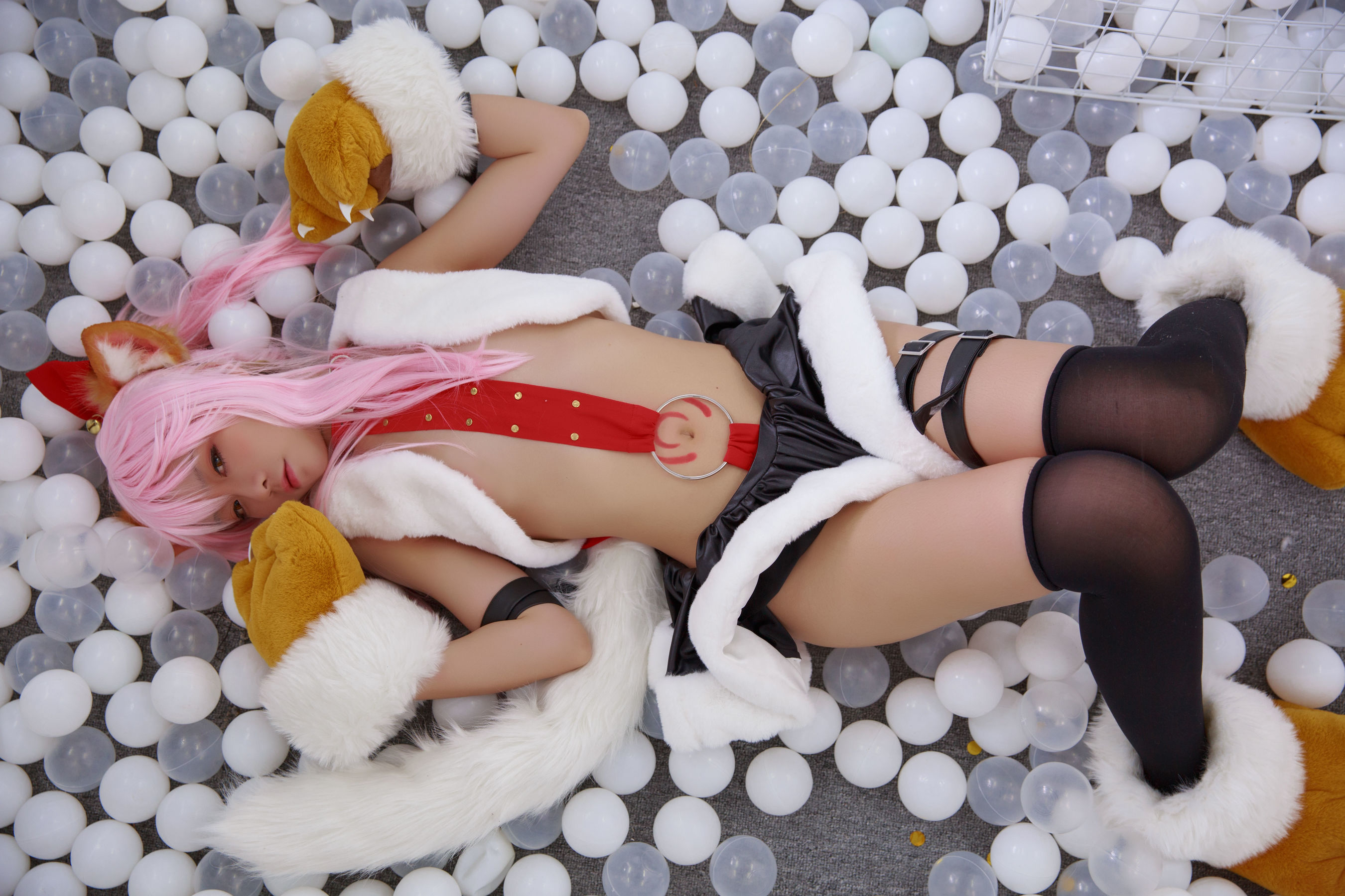 [福利COS] 动漫博主G44不会受伤 - 小黑猫娘第8张