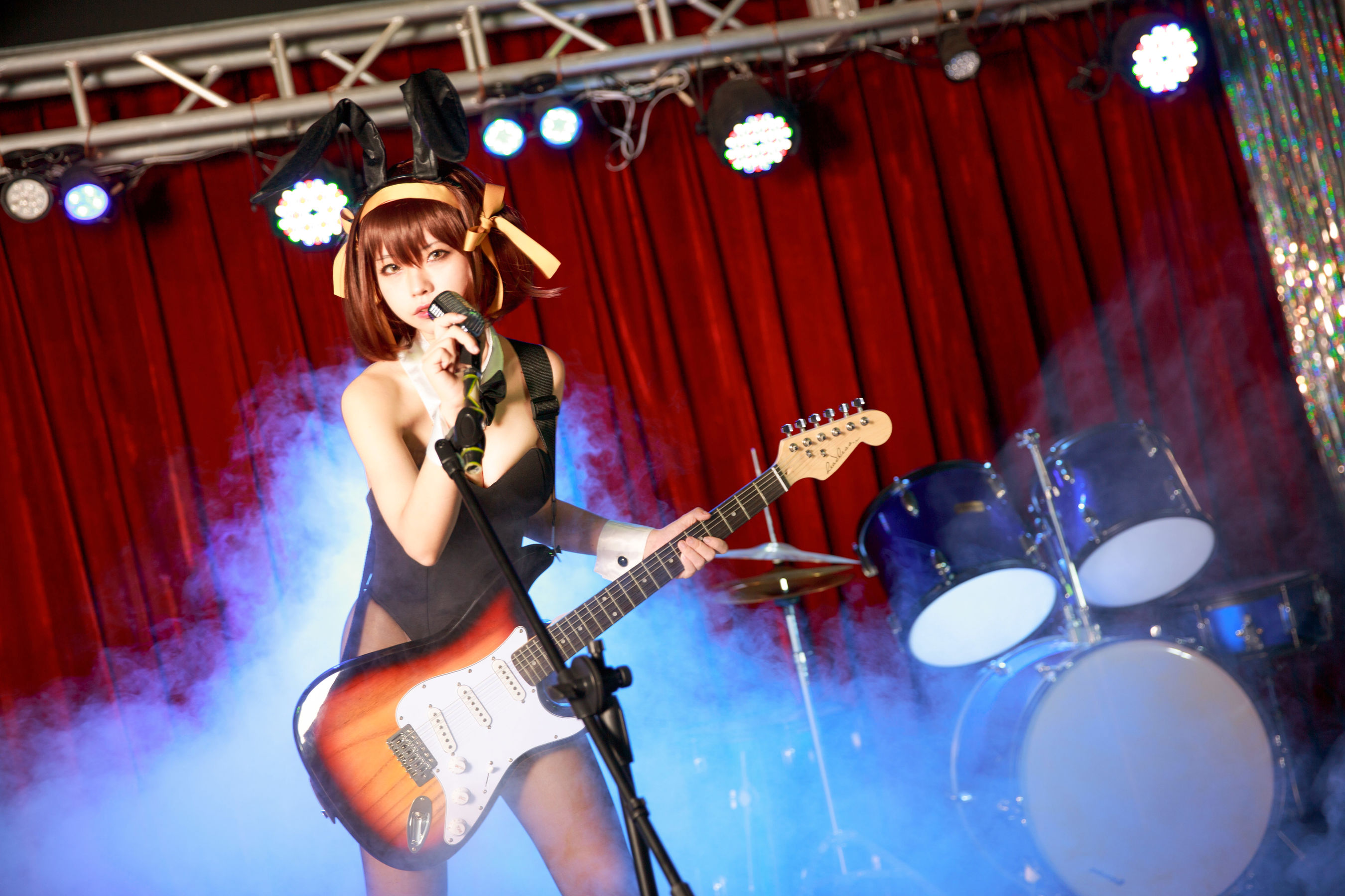 [福利COS] 动漫博主G44不会受伤 - 凉宫 兔女郎第3张