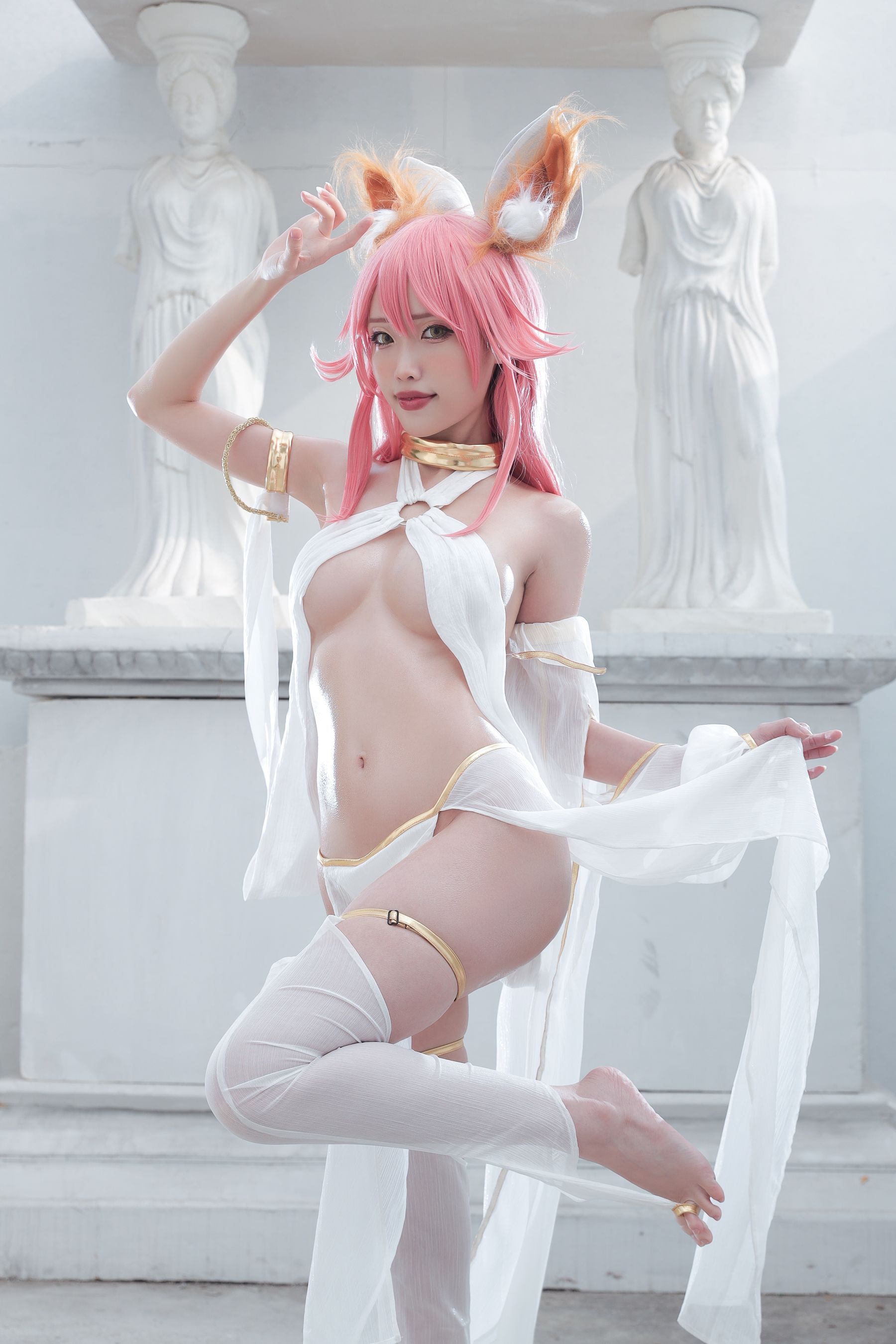 [福利COS] eliza喵喵 - Tamamo Dancer第3张