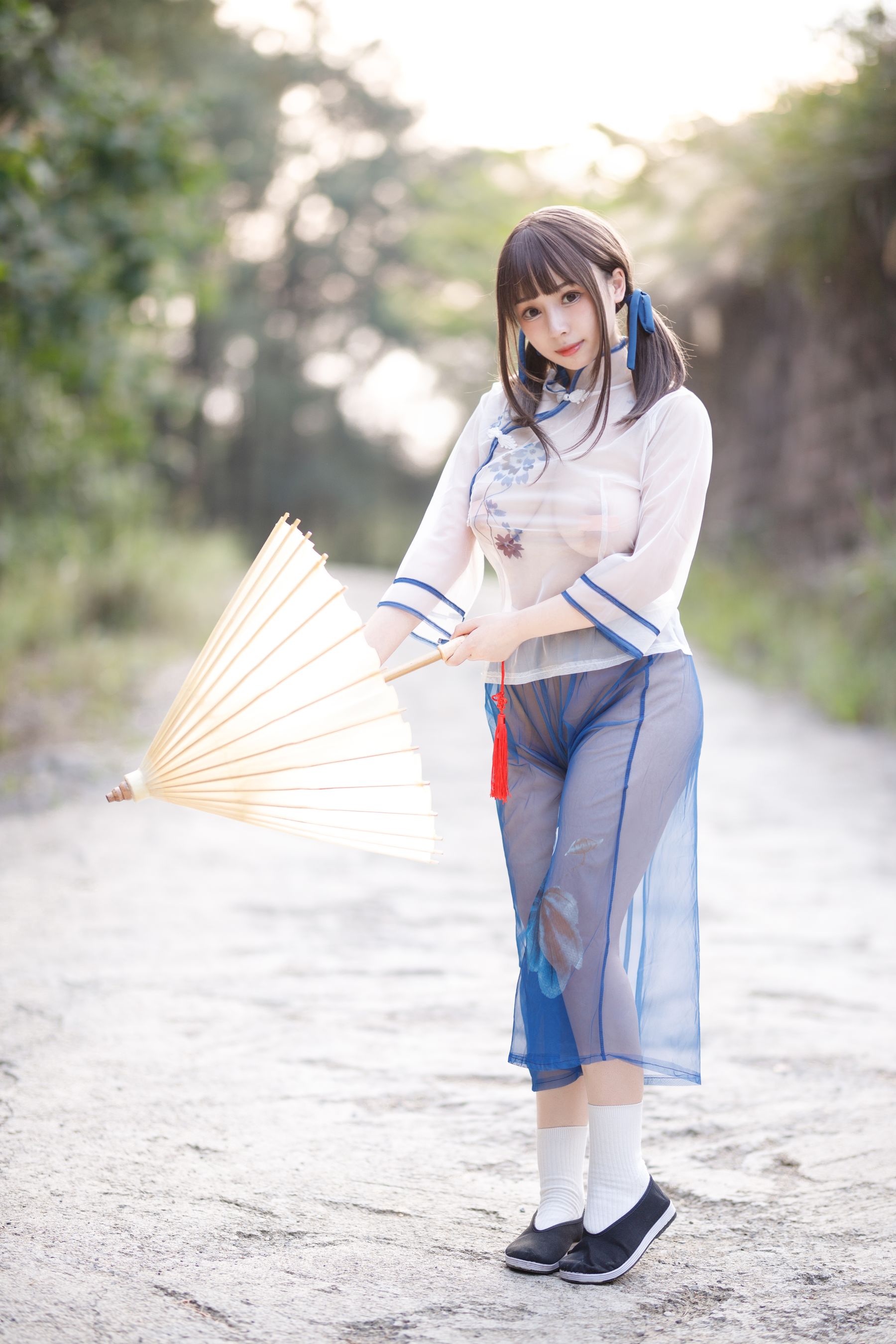 [福利COS] 胡桃猫Kurumineko - 乡野小娇妻第6张