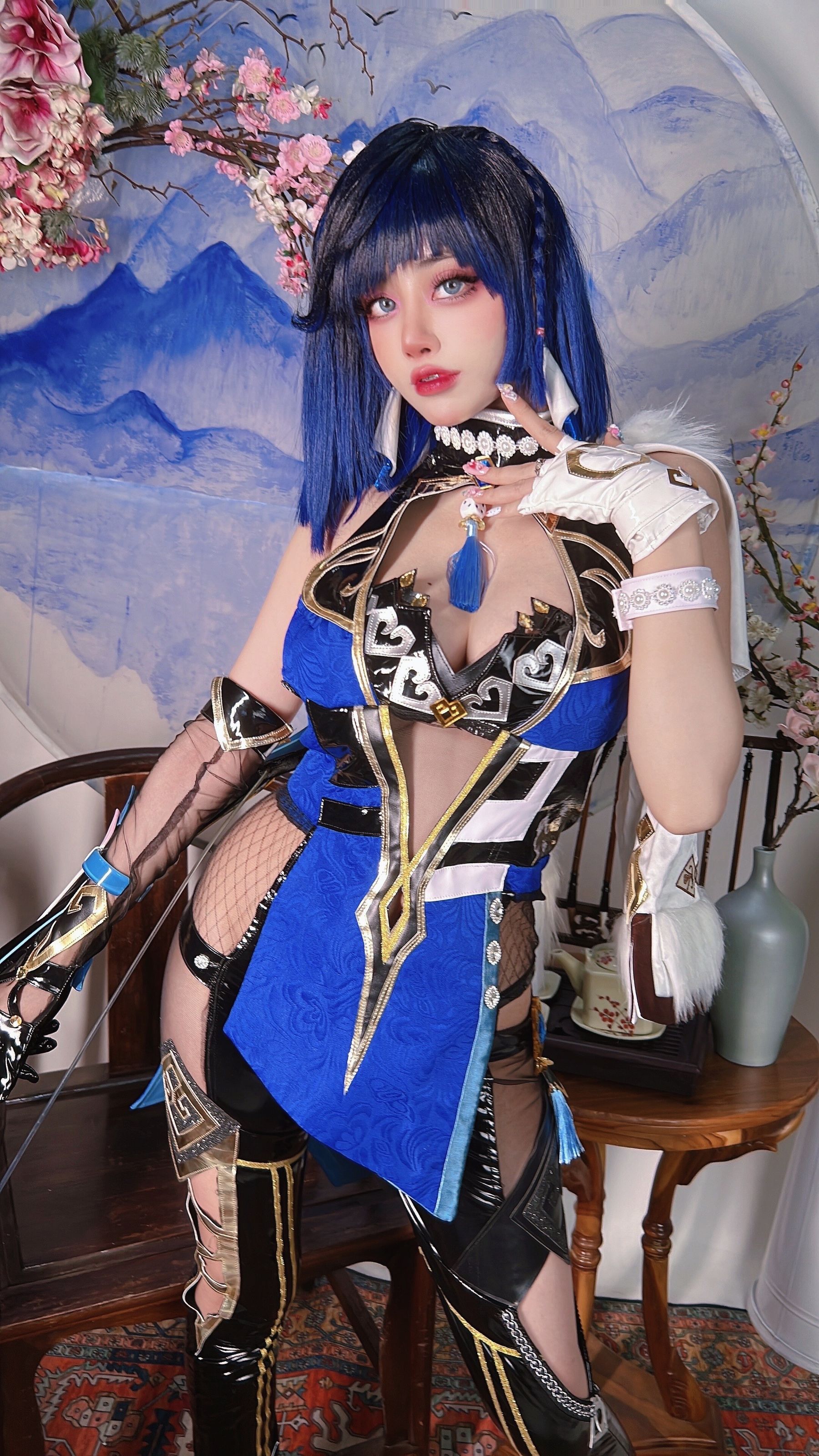 [福利COS] 日本性感萝莉Byoru - Yelan第25张