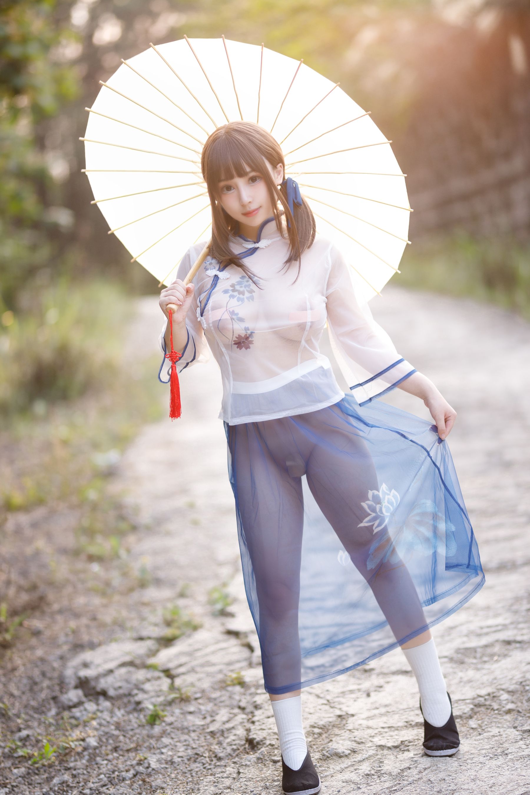 [福利COS] 胡桃猫Kurumineko - 乡野小娇妻第8张