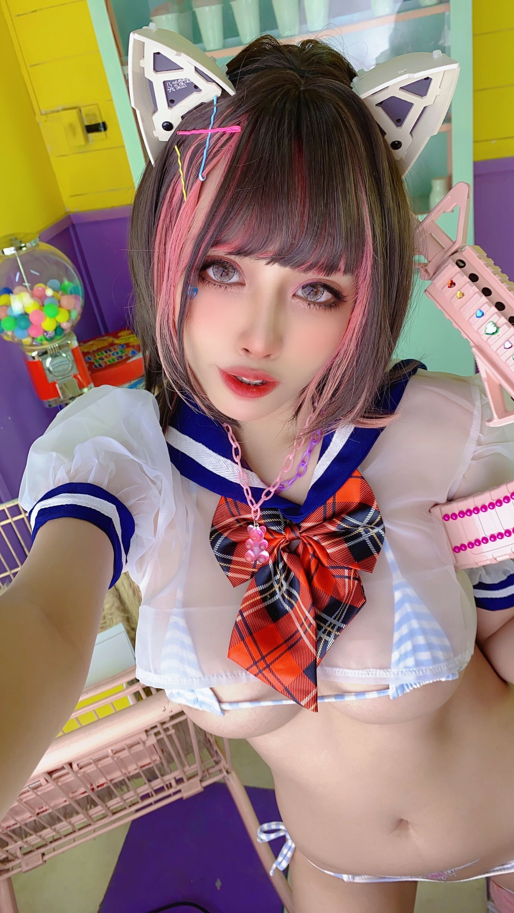 [福利COS] 日本性感萝莉Byoru - JK Neko第18张