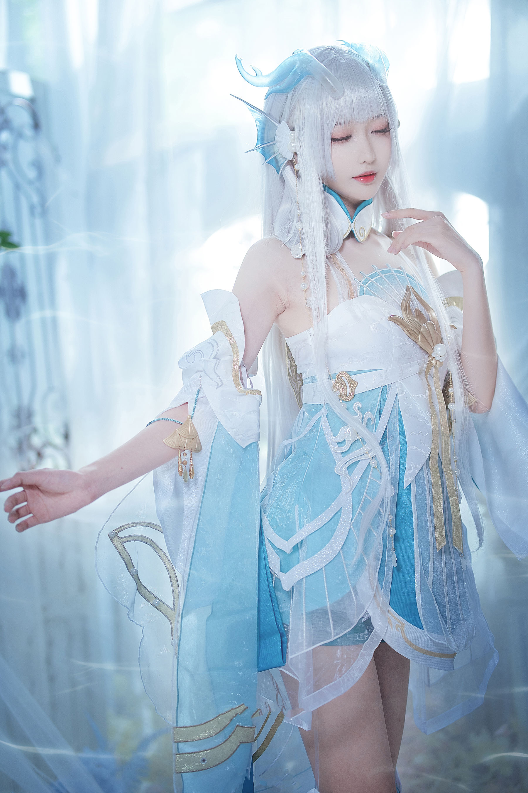 [福利COS] Coser小姐姐南宫 - 西施第4张