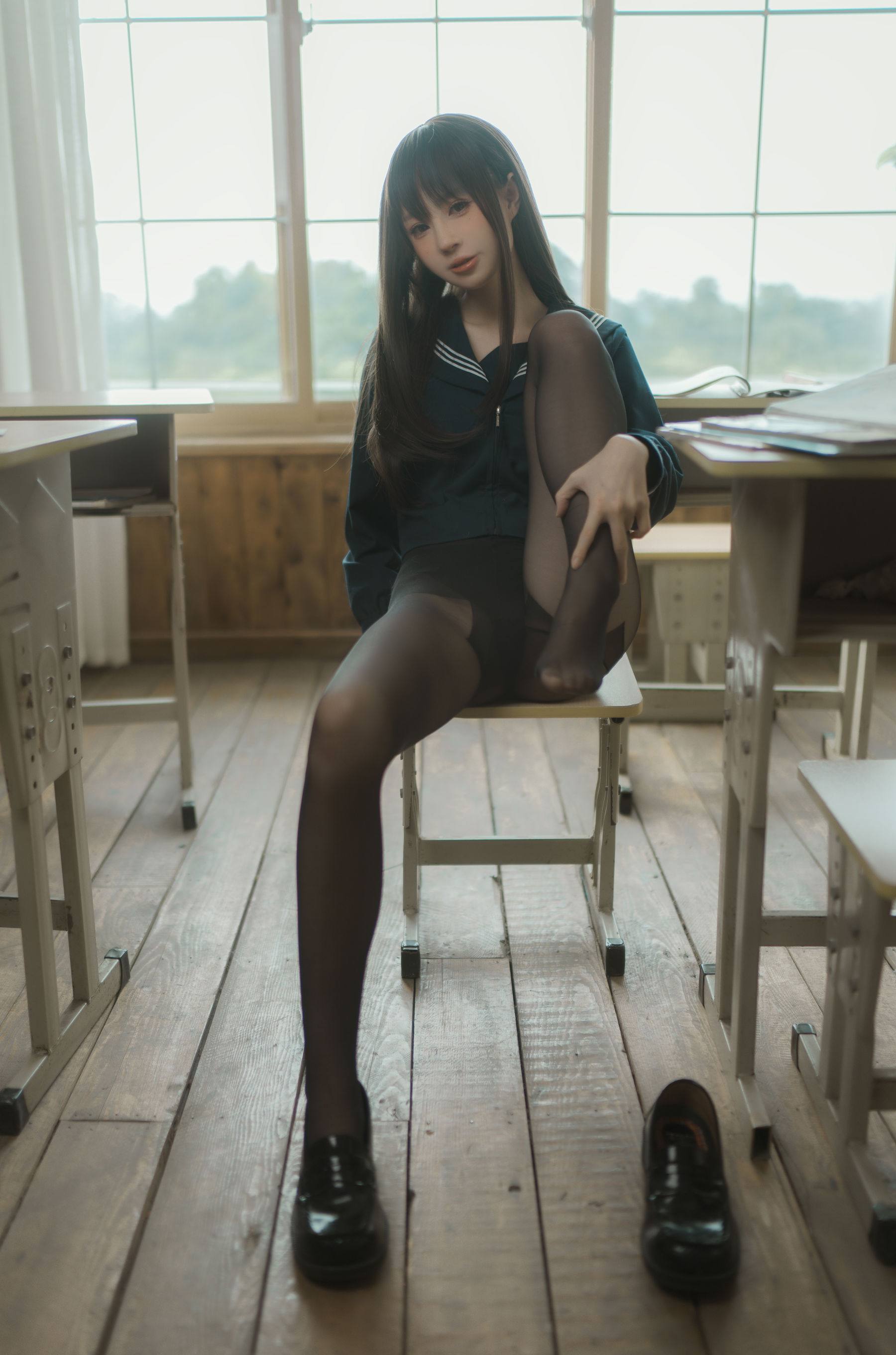 [福利COS] 西园寺南歌写真 - 与班长的游戏第14张