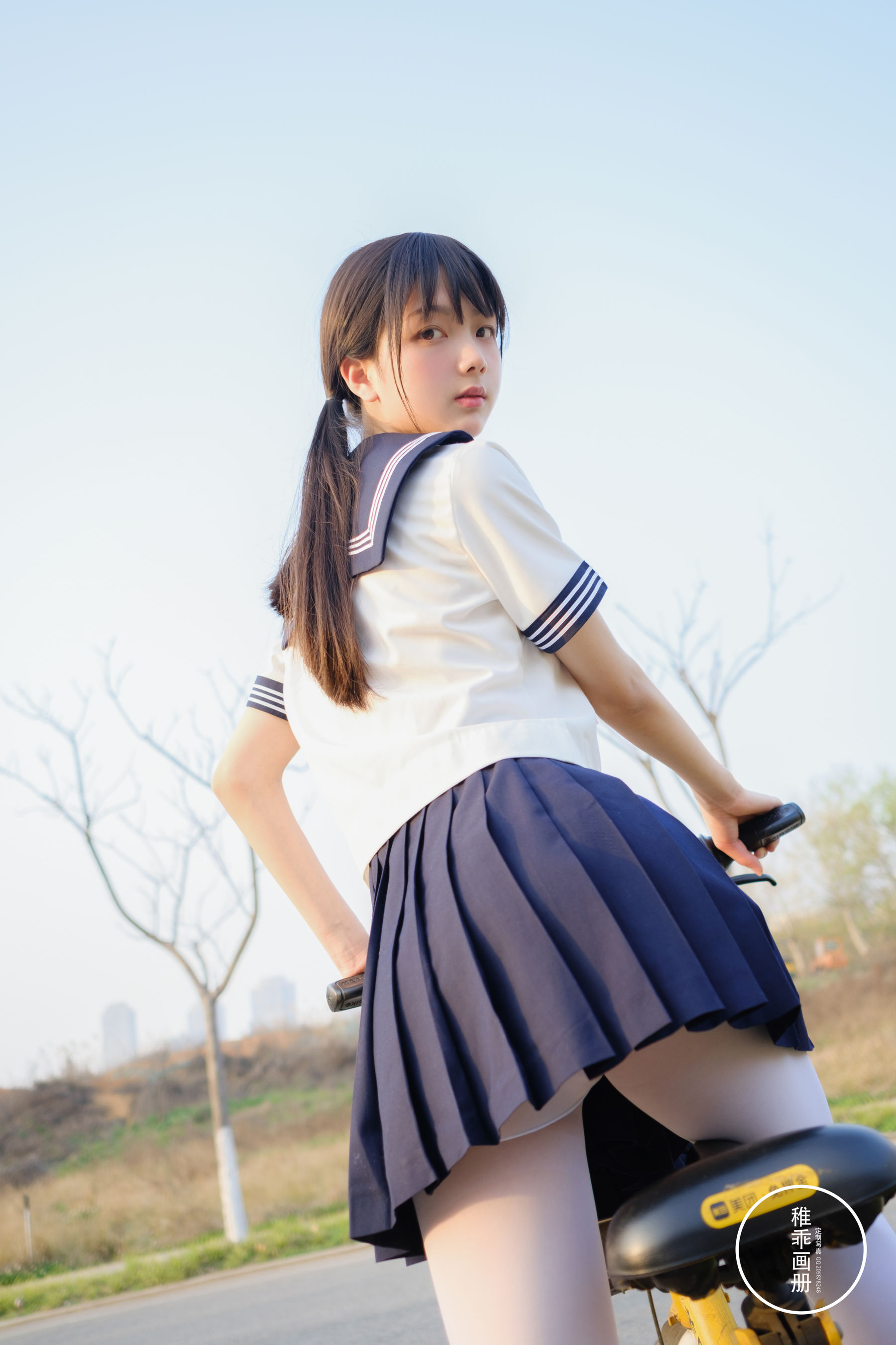 [福利COS] 柴系小乖(稚乖画册) - 夜夜 单车郊游第22张