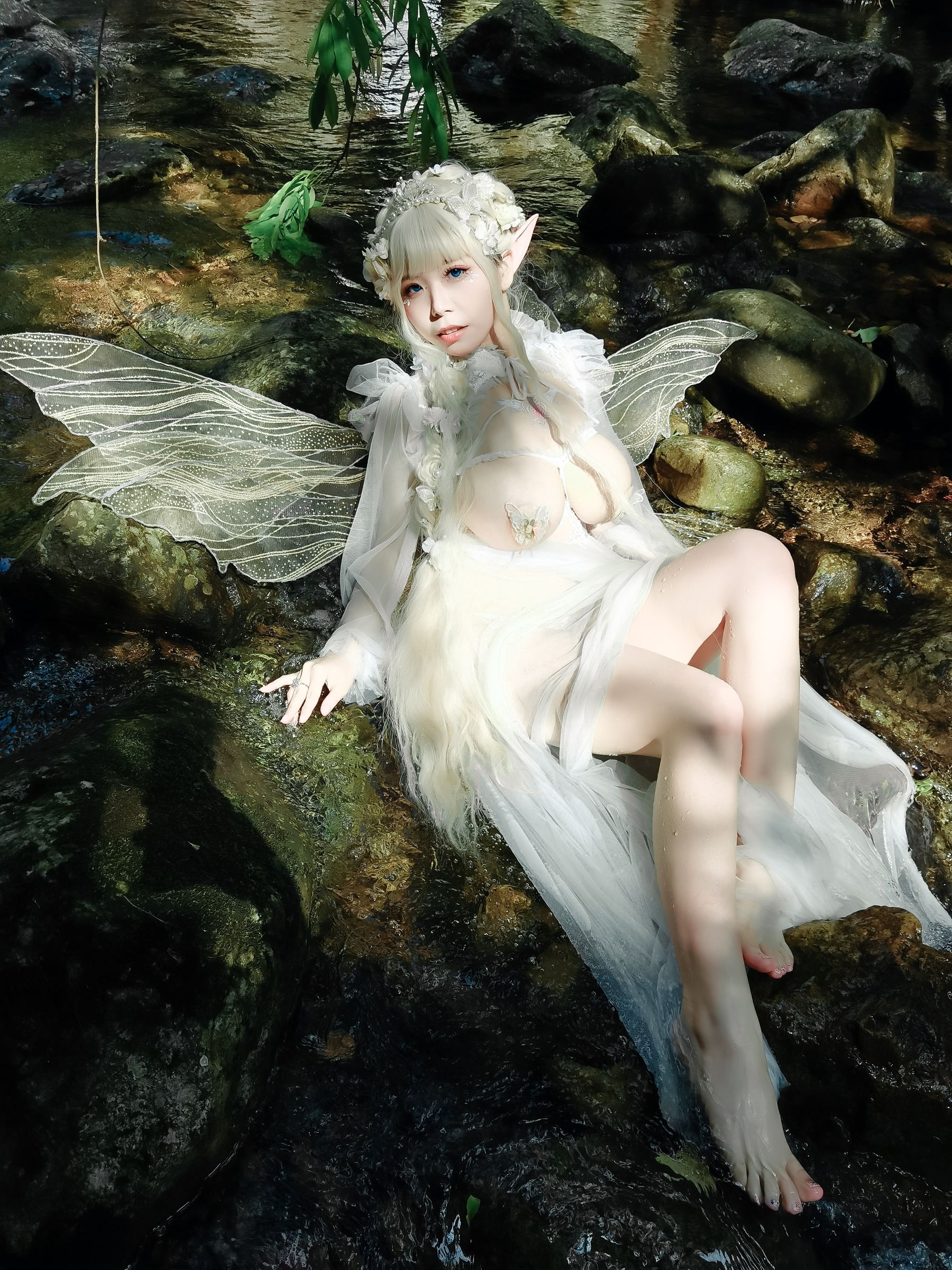 [福利COS] 自闭颜球球(无颜小天使wy) - 林中精灵第32张