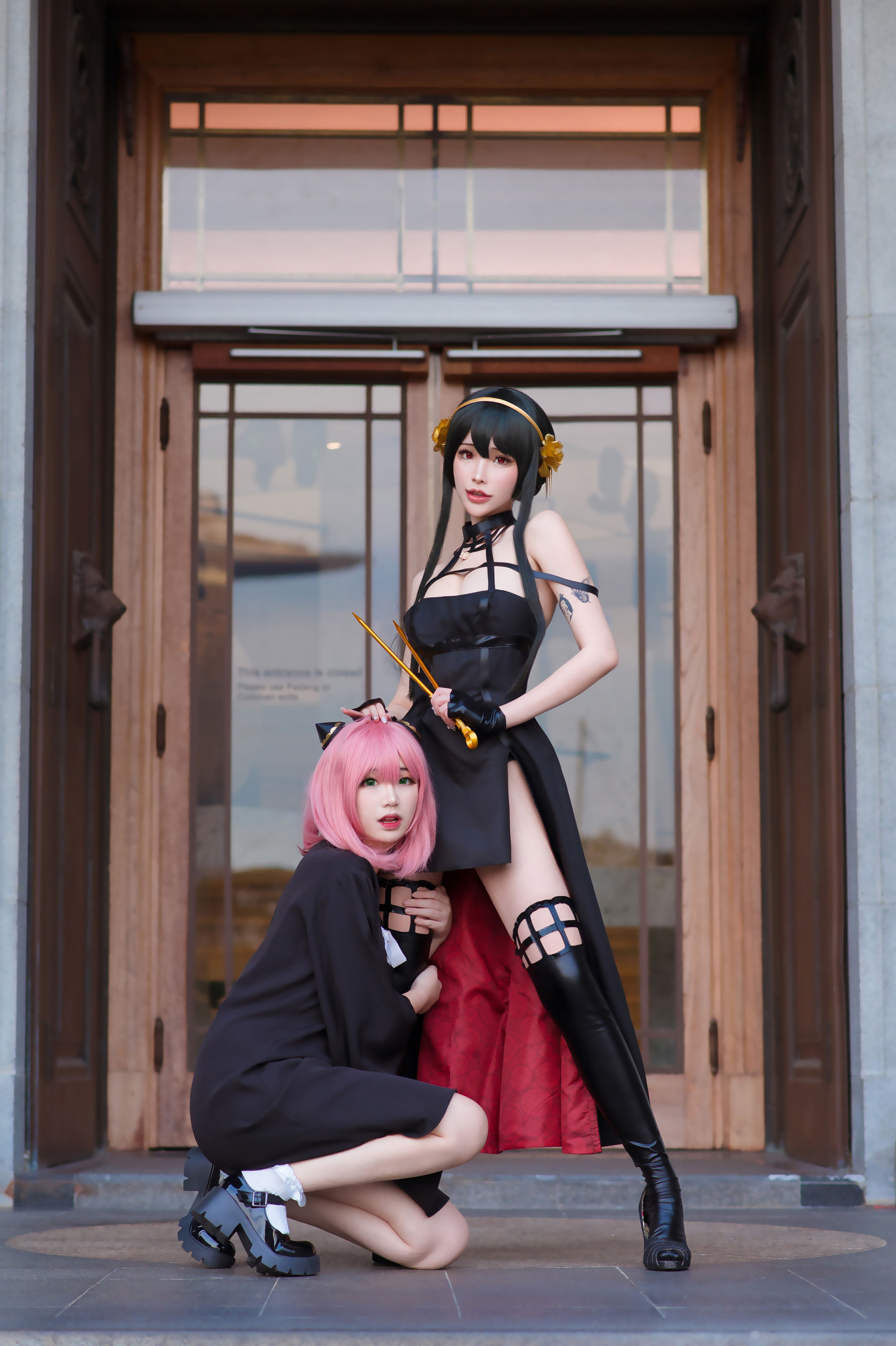 [福利COS] 花リリ(Plant Lily) - Yor Forger第8张