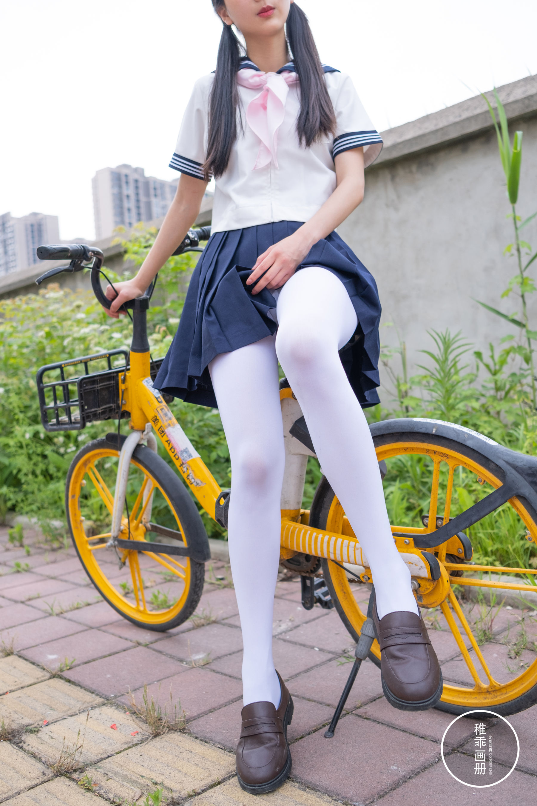 [福利COS] 柴系小乖(稚乖画册) - 夜夜 单车郊游第29张