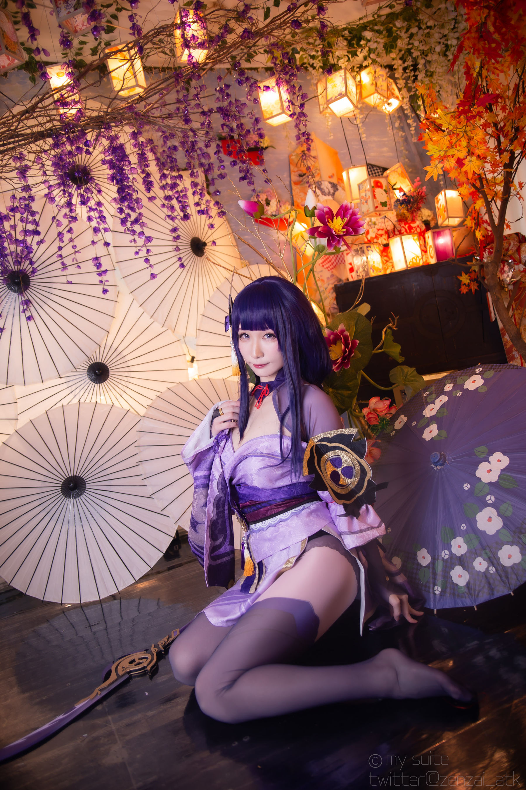 [福利COS] (Cosplay)[my suite] Atsuki あつき - Ikazuti 霆 (Genshin Impact)第15张