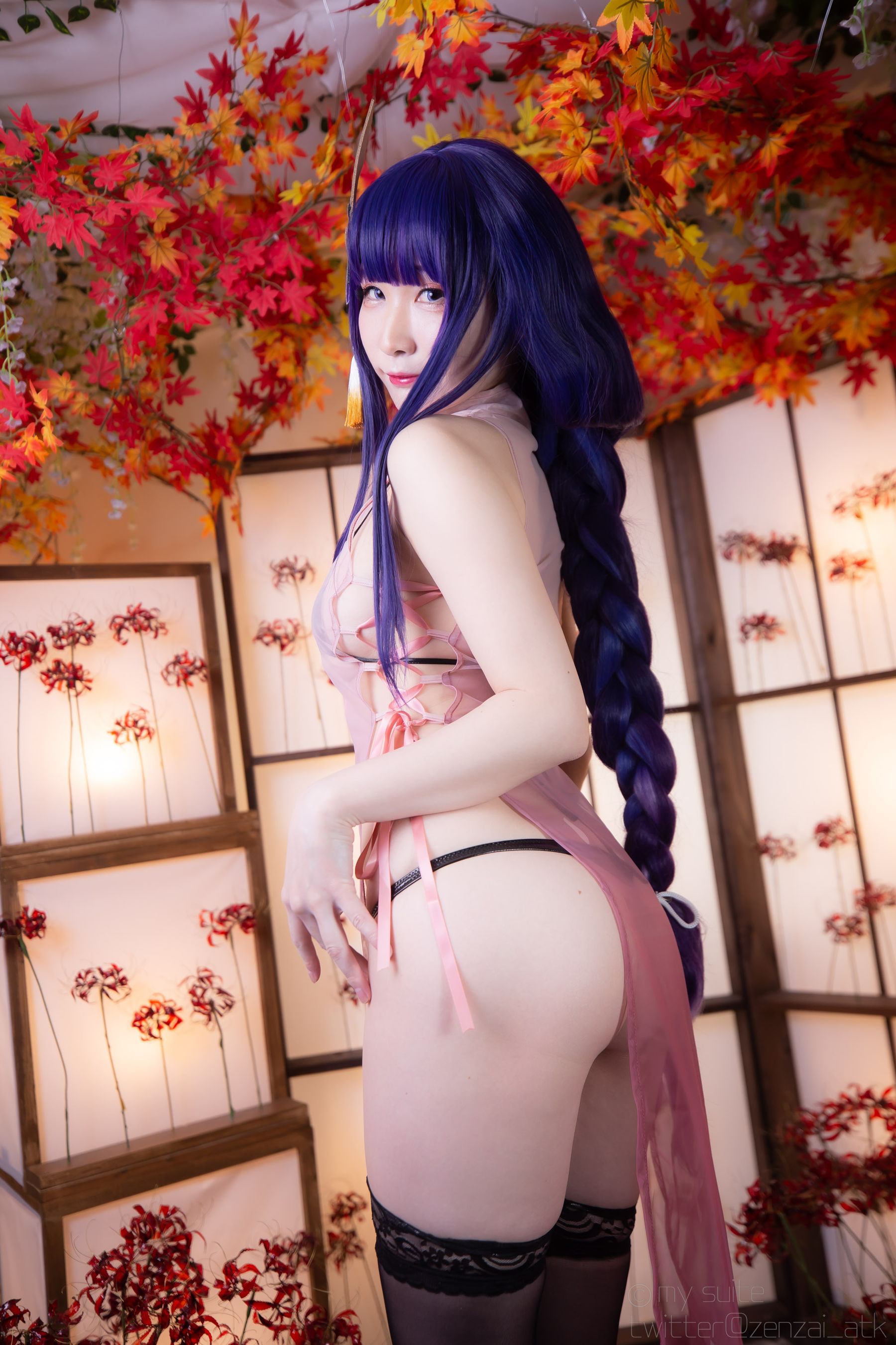 [福利COS] (Cosplay)[my suite] Atsuki あつき - Ikazuti 霆 (Genshin Impact)第35张