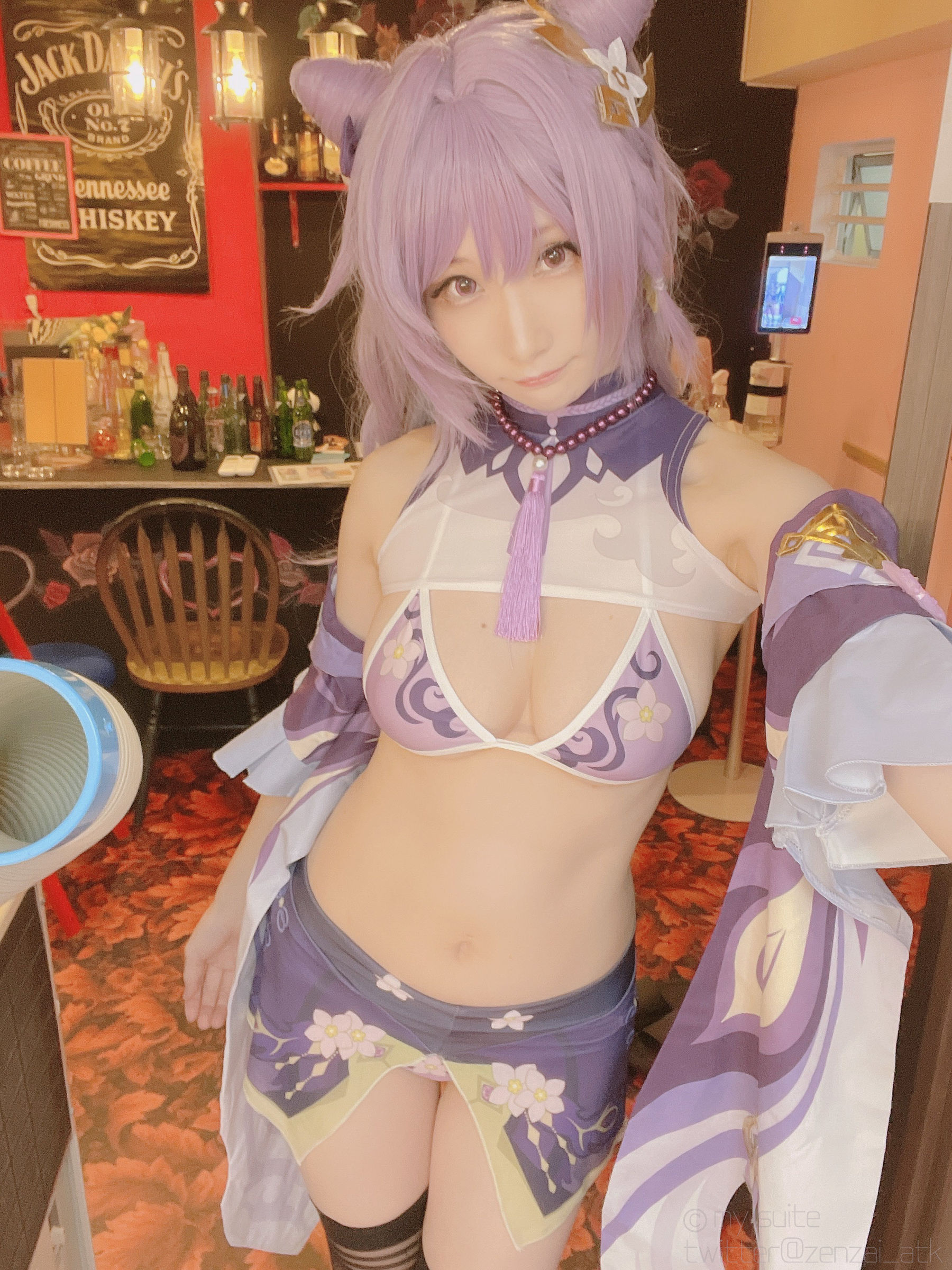 [福利COS] (Cosplay)[my suite] Atsuki あつき - Keqing 刻晴 (Genshin Impact)第15张