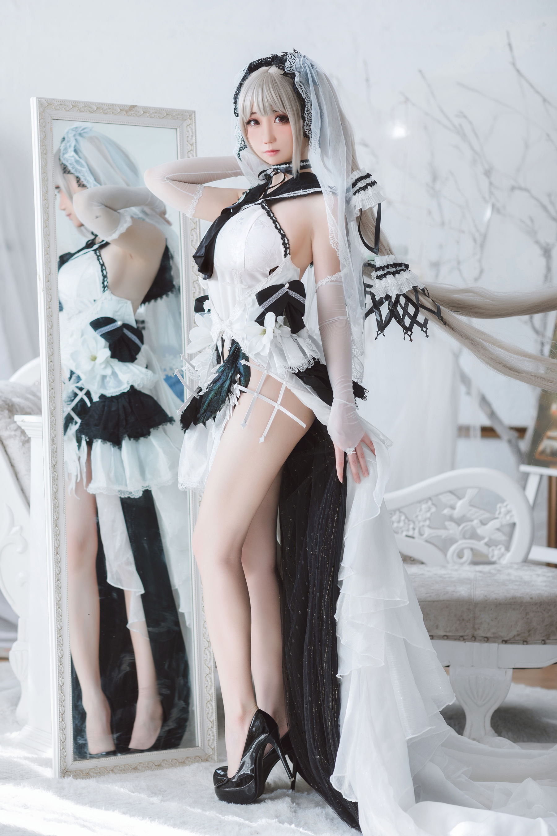 [福利COS] 焖焖碳 - 可畏礼服第10张