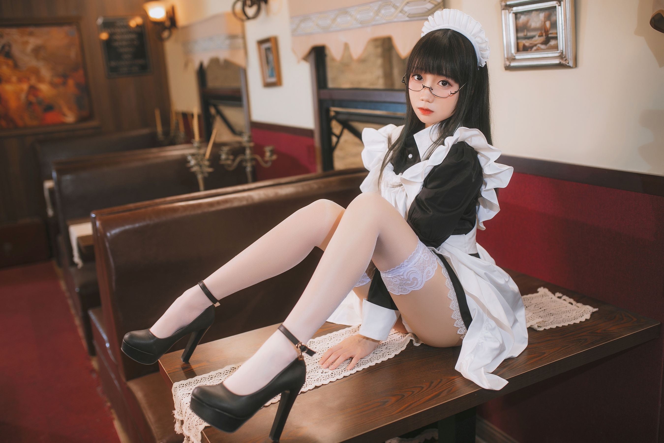 [福利COS] 焖焖碳 - 女仆第4张