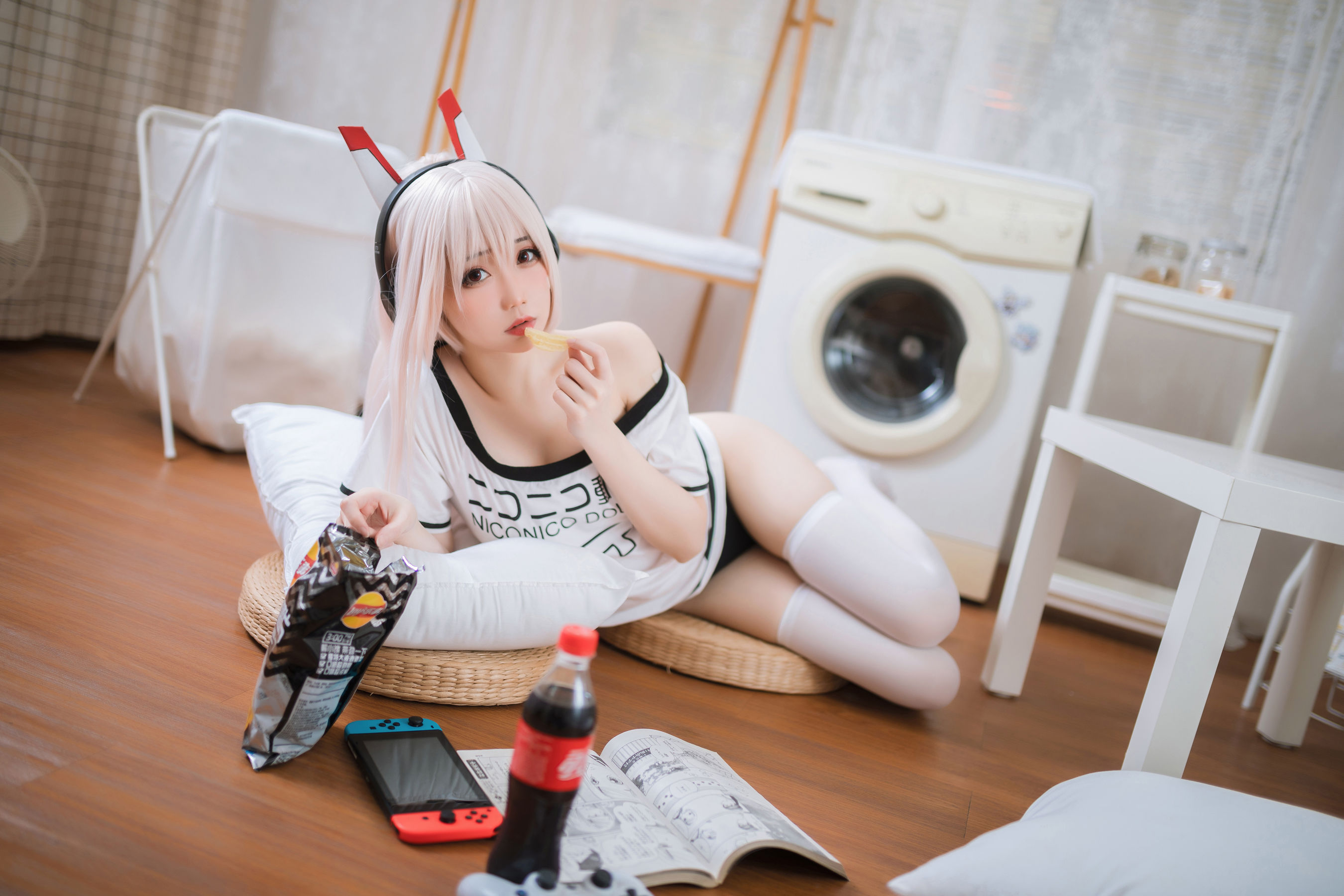 [福利COS] 焖焖碳 - 绫波 宅版本第7张