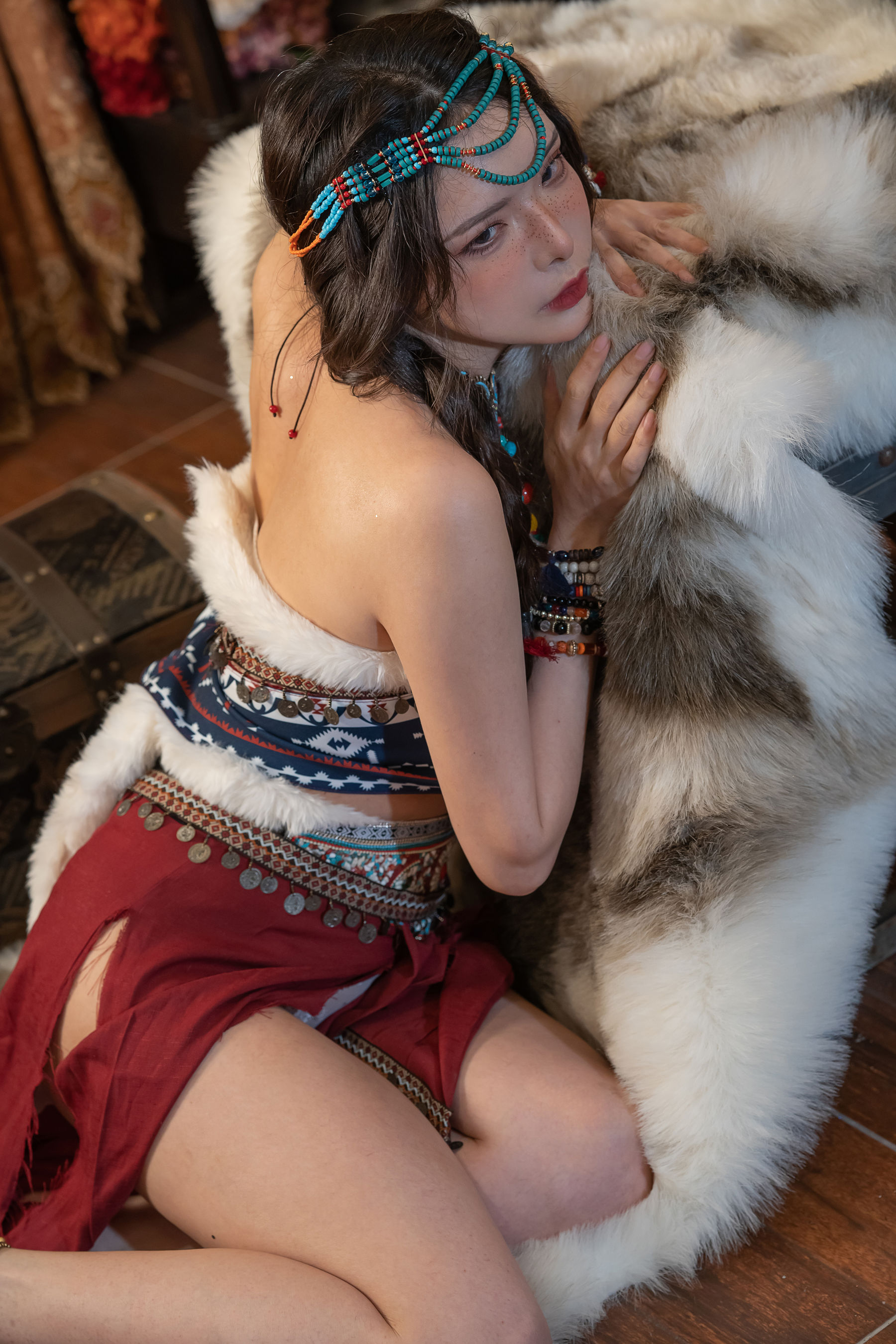 [福利COS] 秋和柯基(夏小秋秋秋) - 雀斑少女第11张