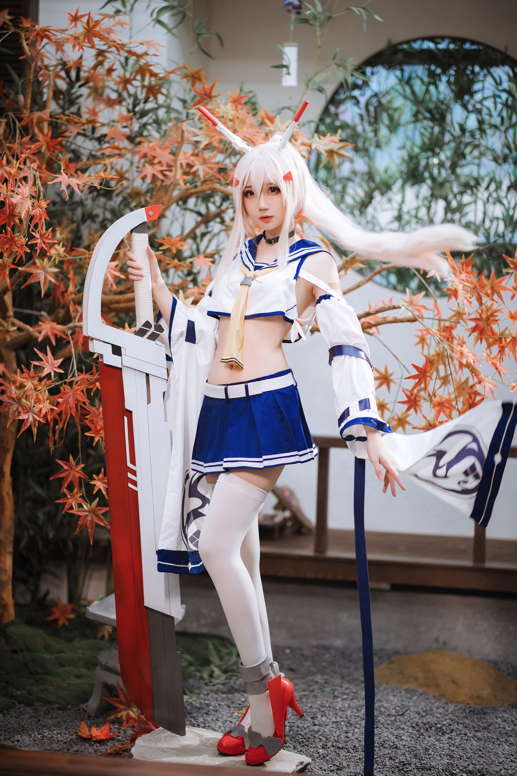 [福利COS] 焖焖碳 - 绫波改第7张