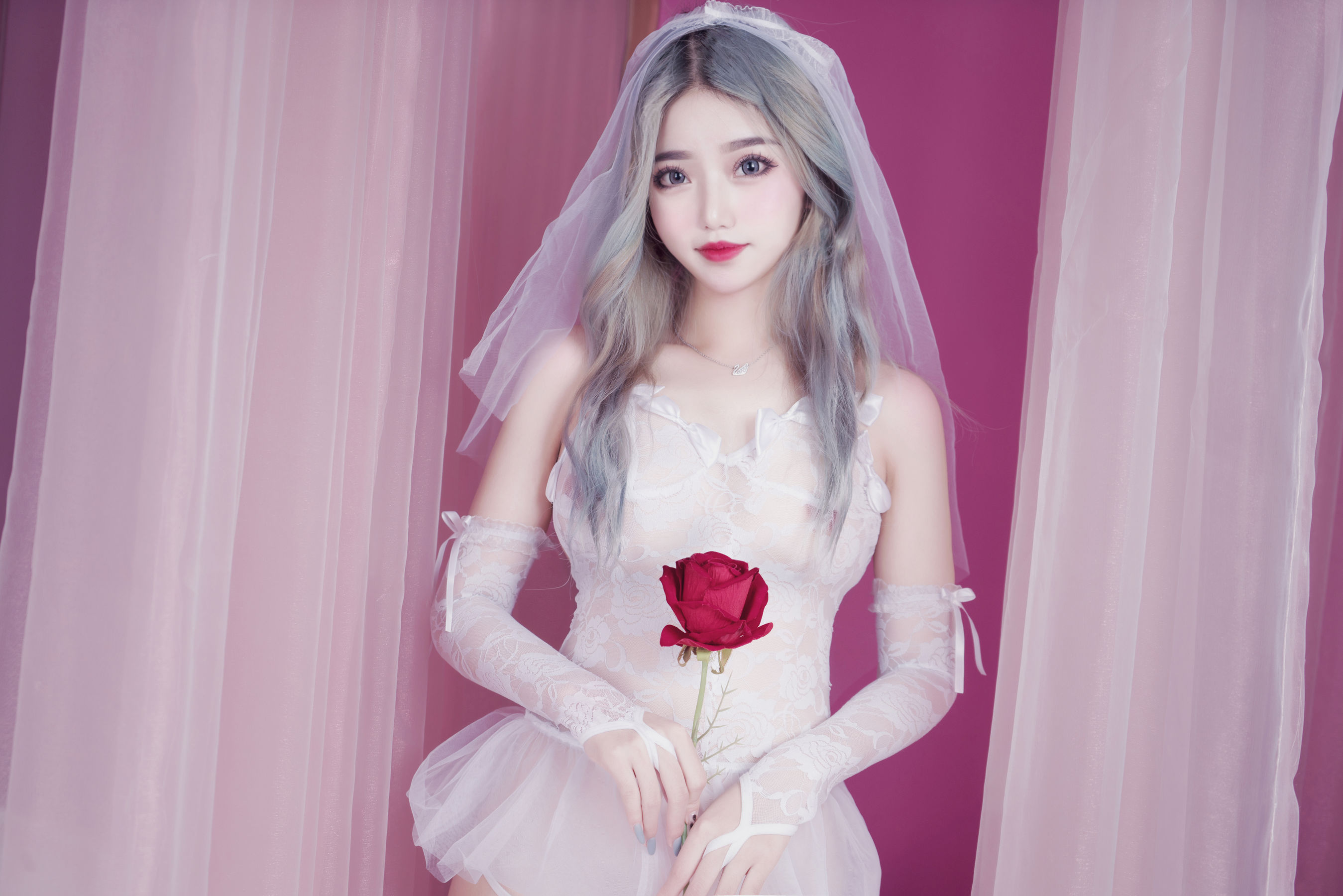 [福利COS] eloise软软 - 入水蕾丝第5张