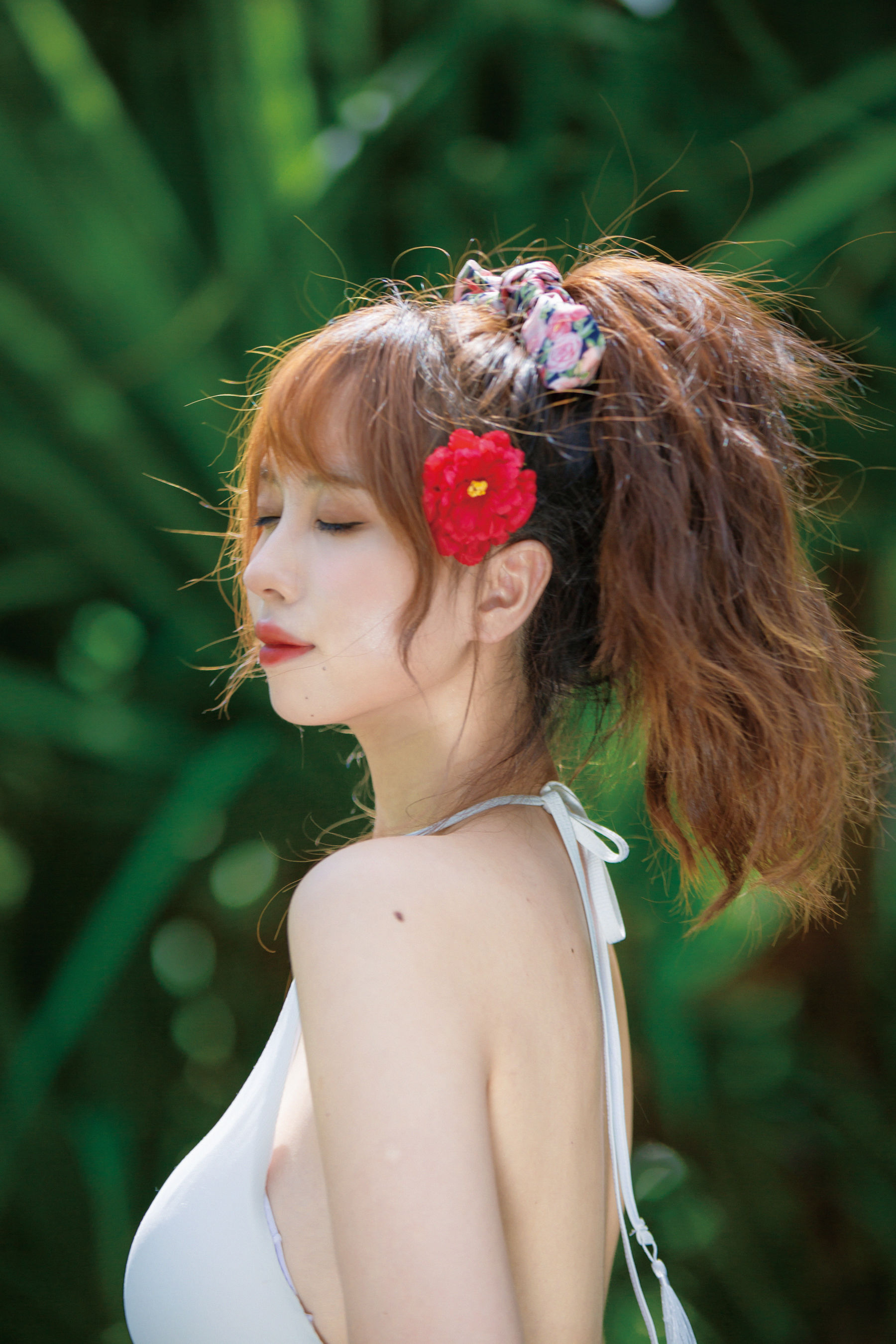 [福利COS] 次元少女念雪ww - 昭和碎花第7张