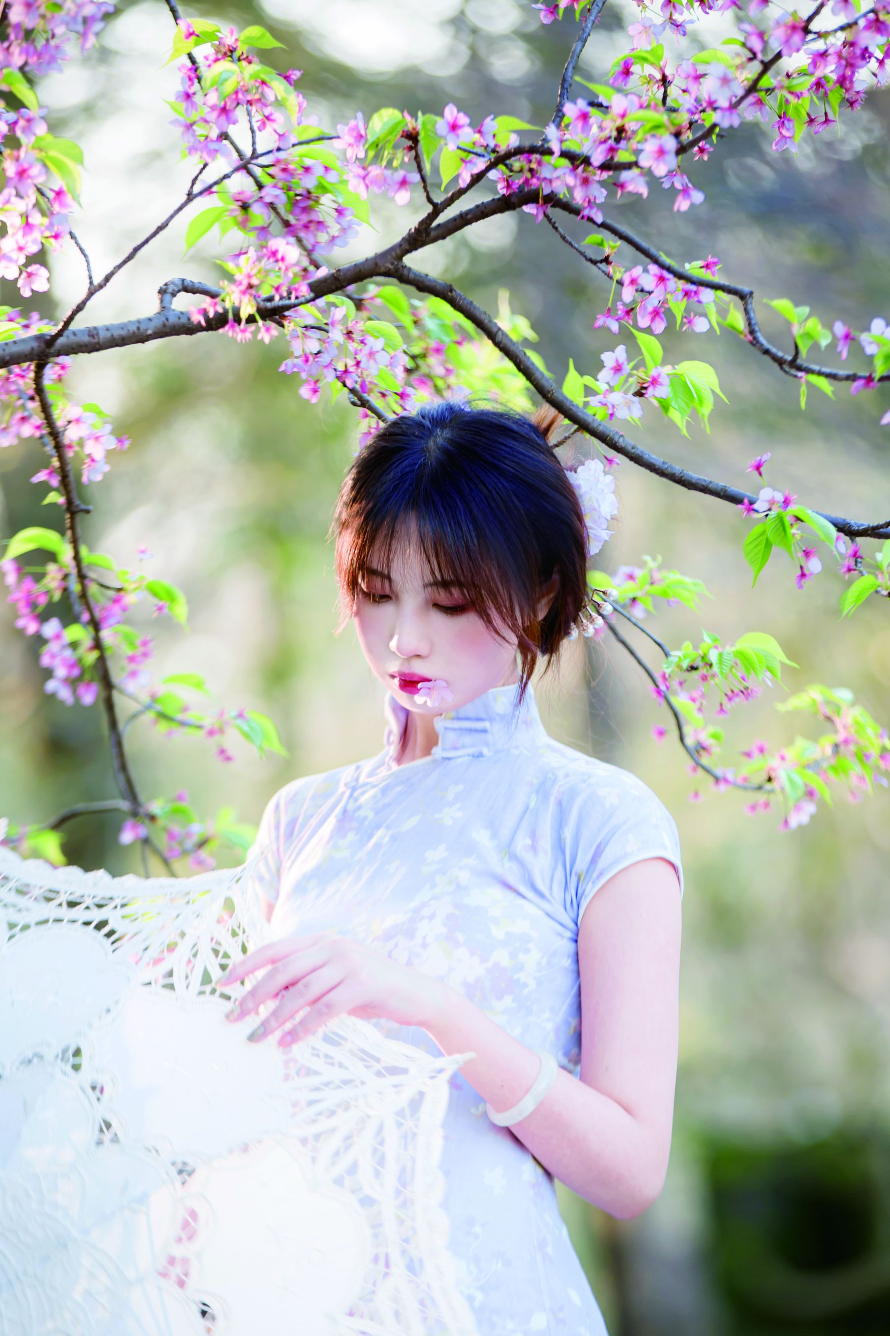 [福利COS] 次元少女念雪ww - 旗袍第2张