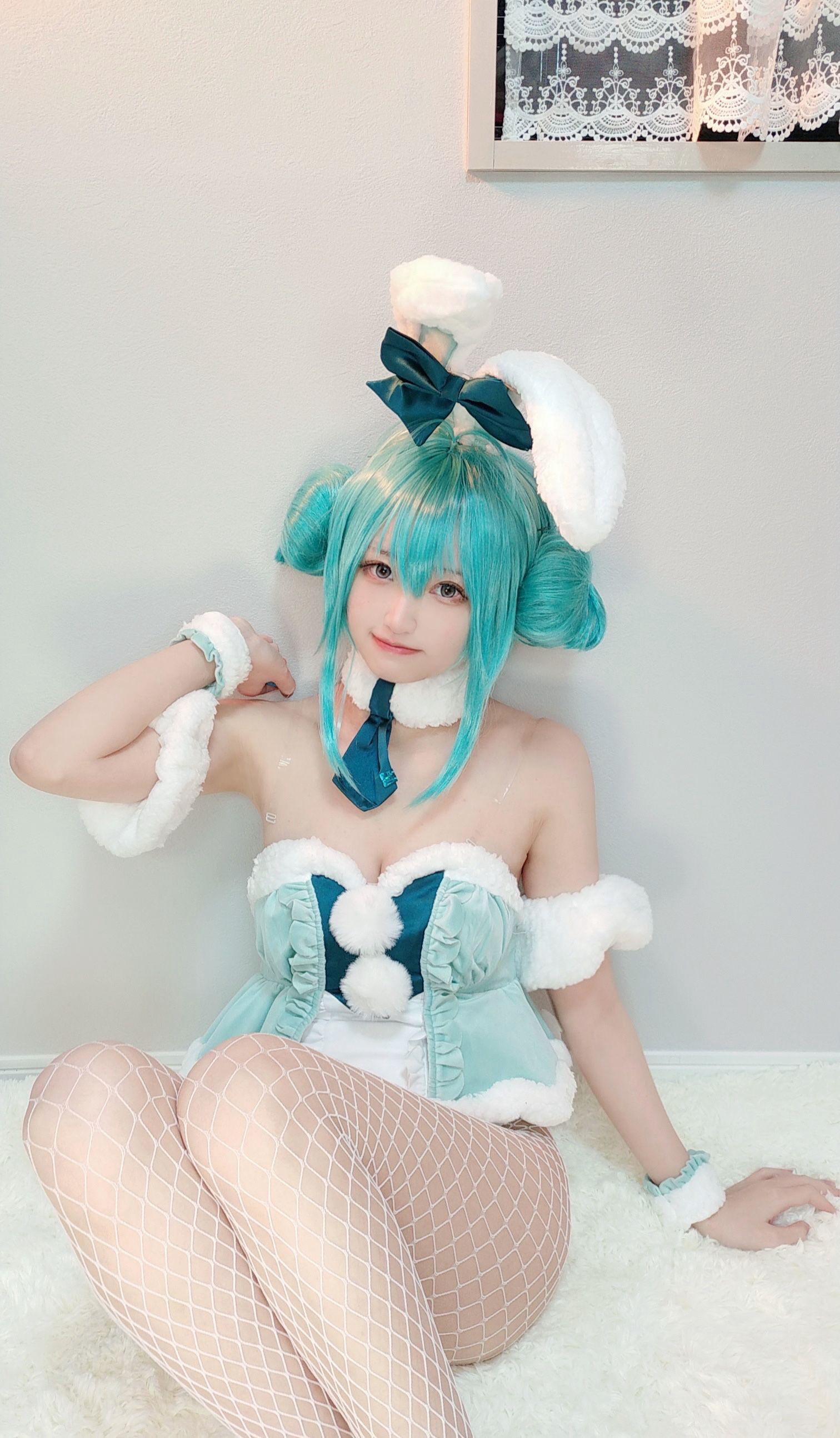 [福利COS] 千阳(ちよ) - 初音兔女郎第7张