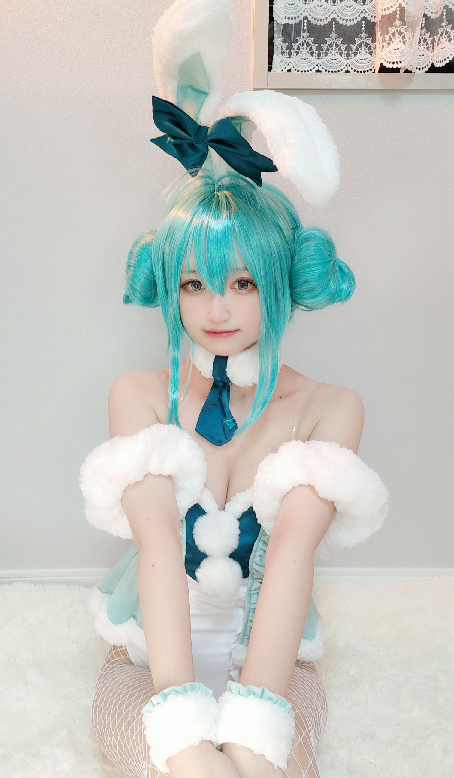 [福利COS] 千阳(ちよ) - 初音兔女郎第8张