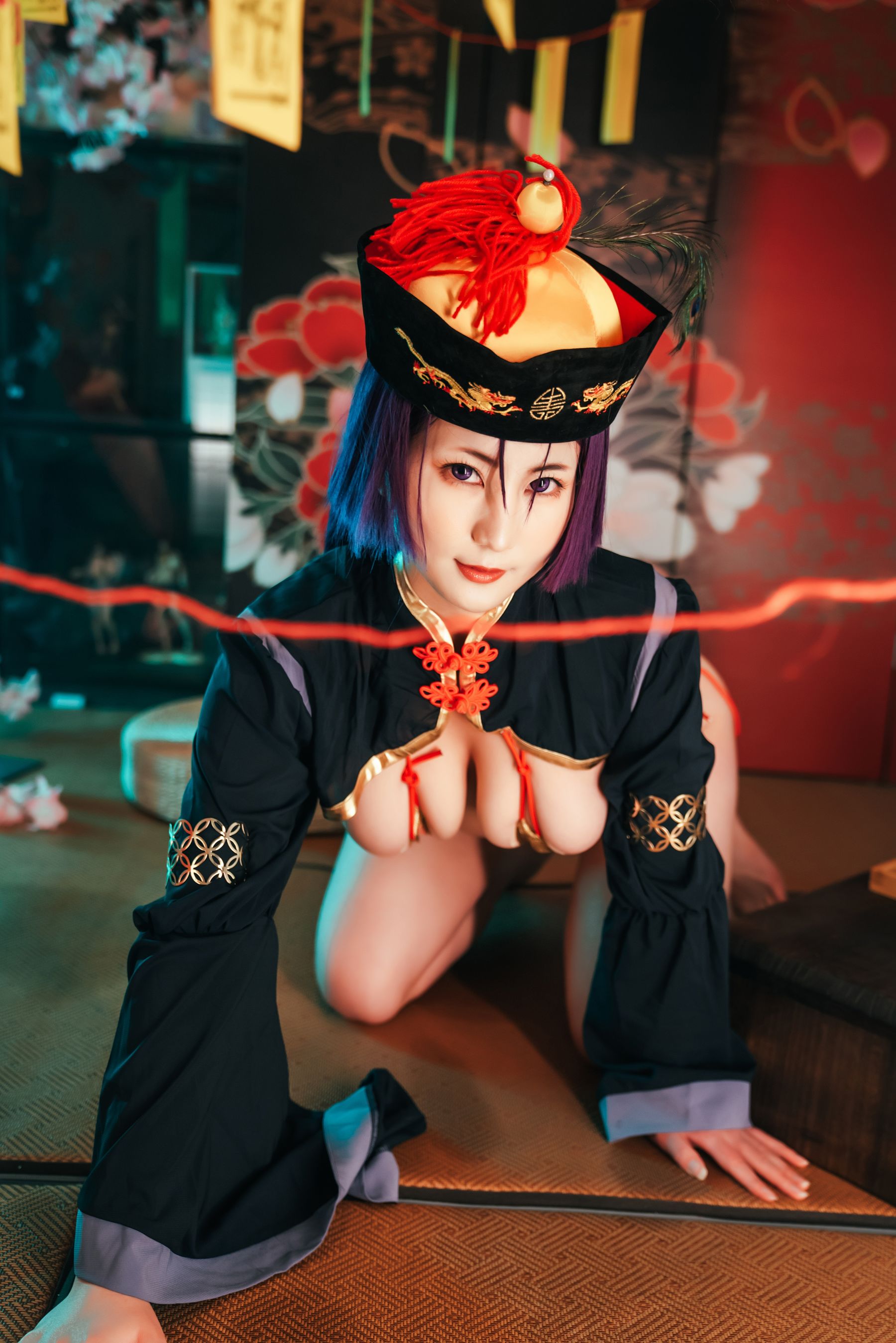 [福利COS] 星澜是澜澜叫澜妹呀 - 奶光僵尸娘第3张
