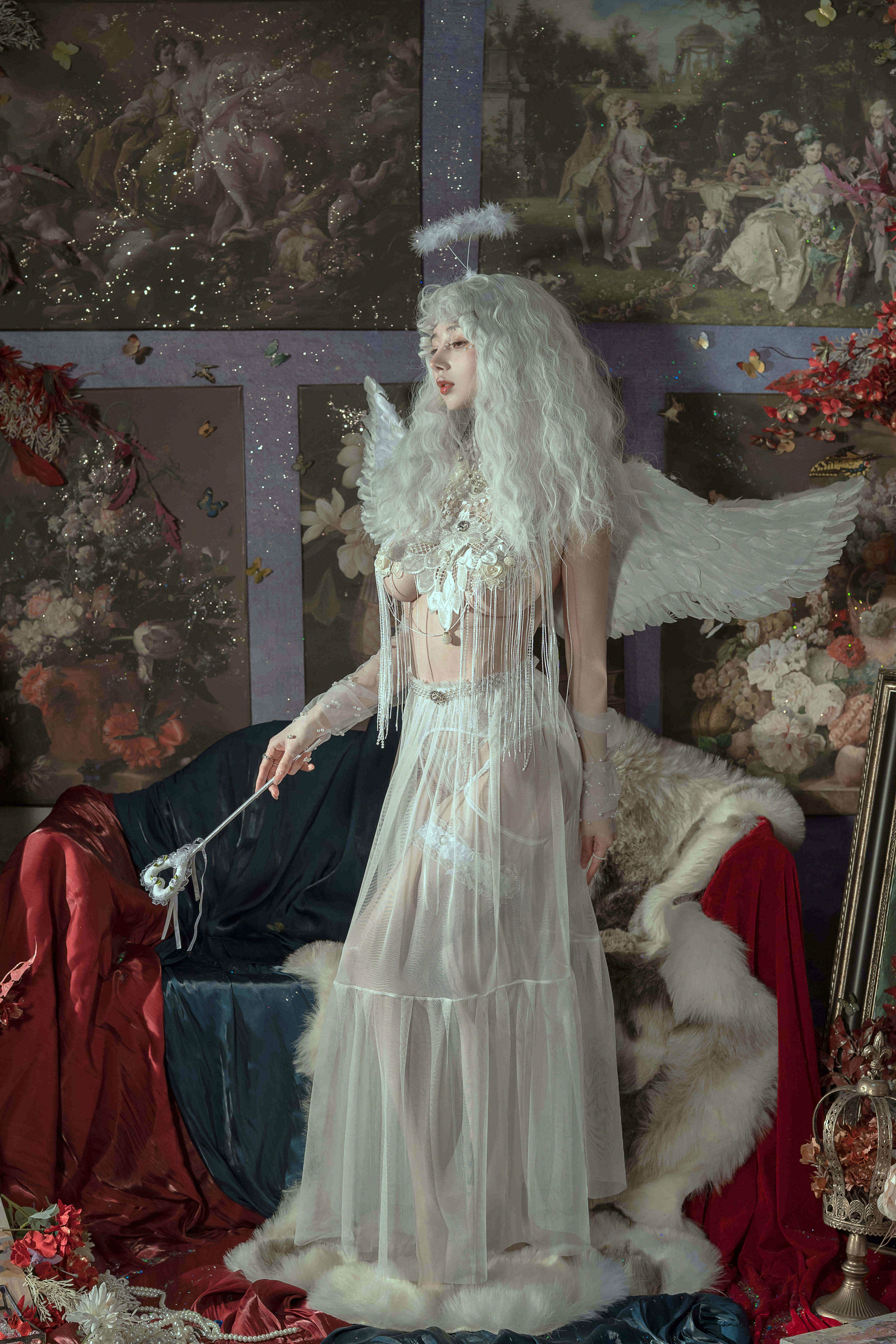 [福利COS] 云溪溪 - 奶桃桃 N44天使第13张