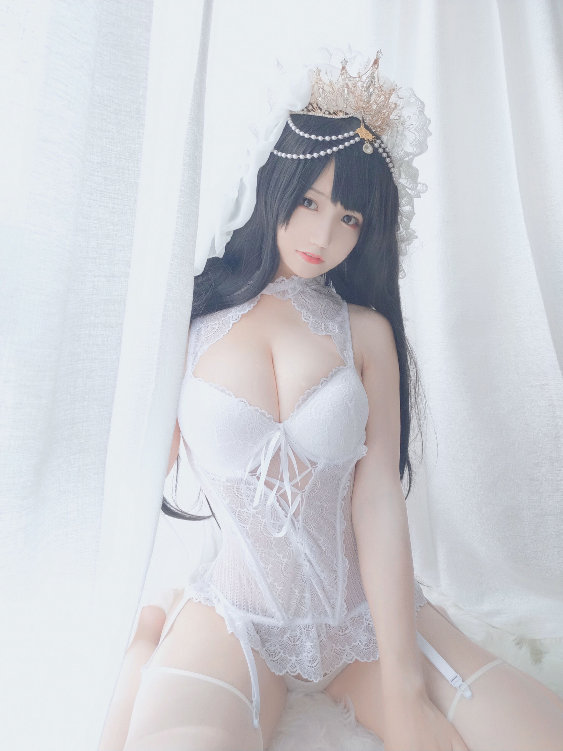 [福利COS] 动漫博主小仓千代w - 可可爱爱花嫁第11张