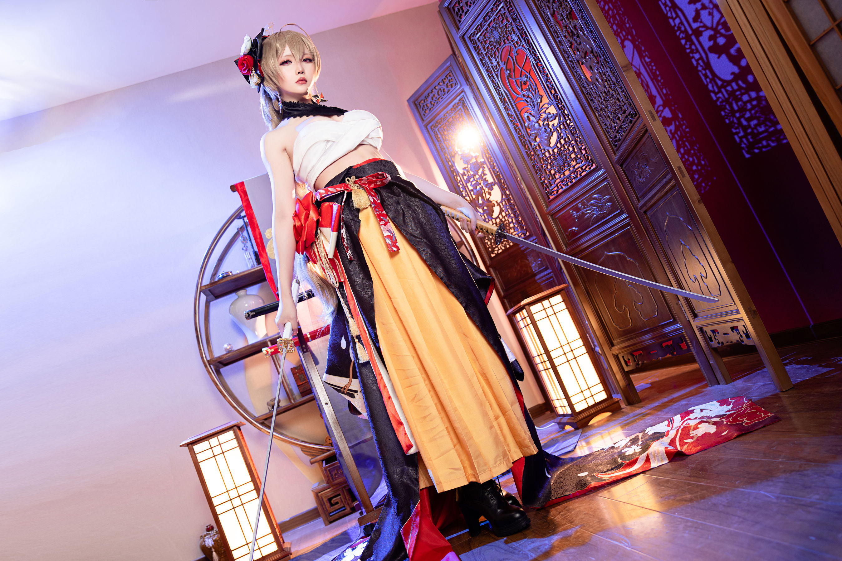 [福利COS] Coser小姐姐星之迟迟 - 碧蓝航线 让巴尔第1张