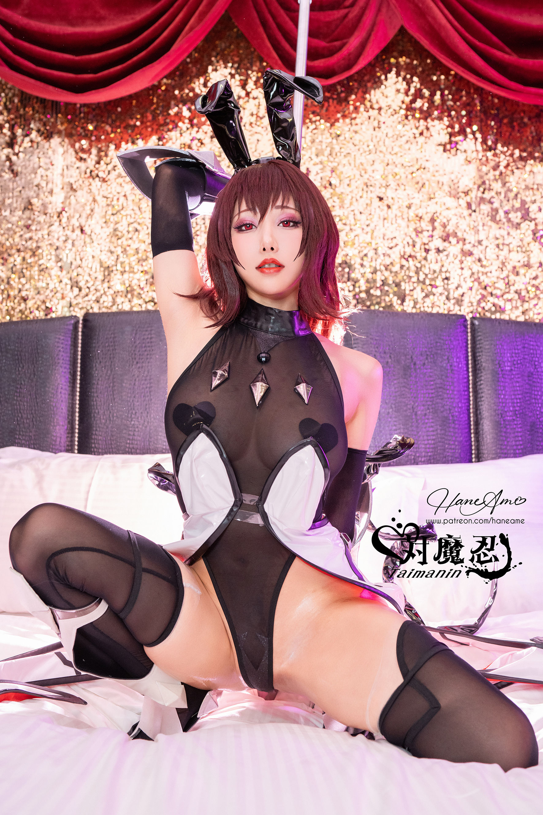 [福利COS] Hane Ame 雨波写真 - 對魔忍 不知火 OFFICAL第2张