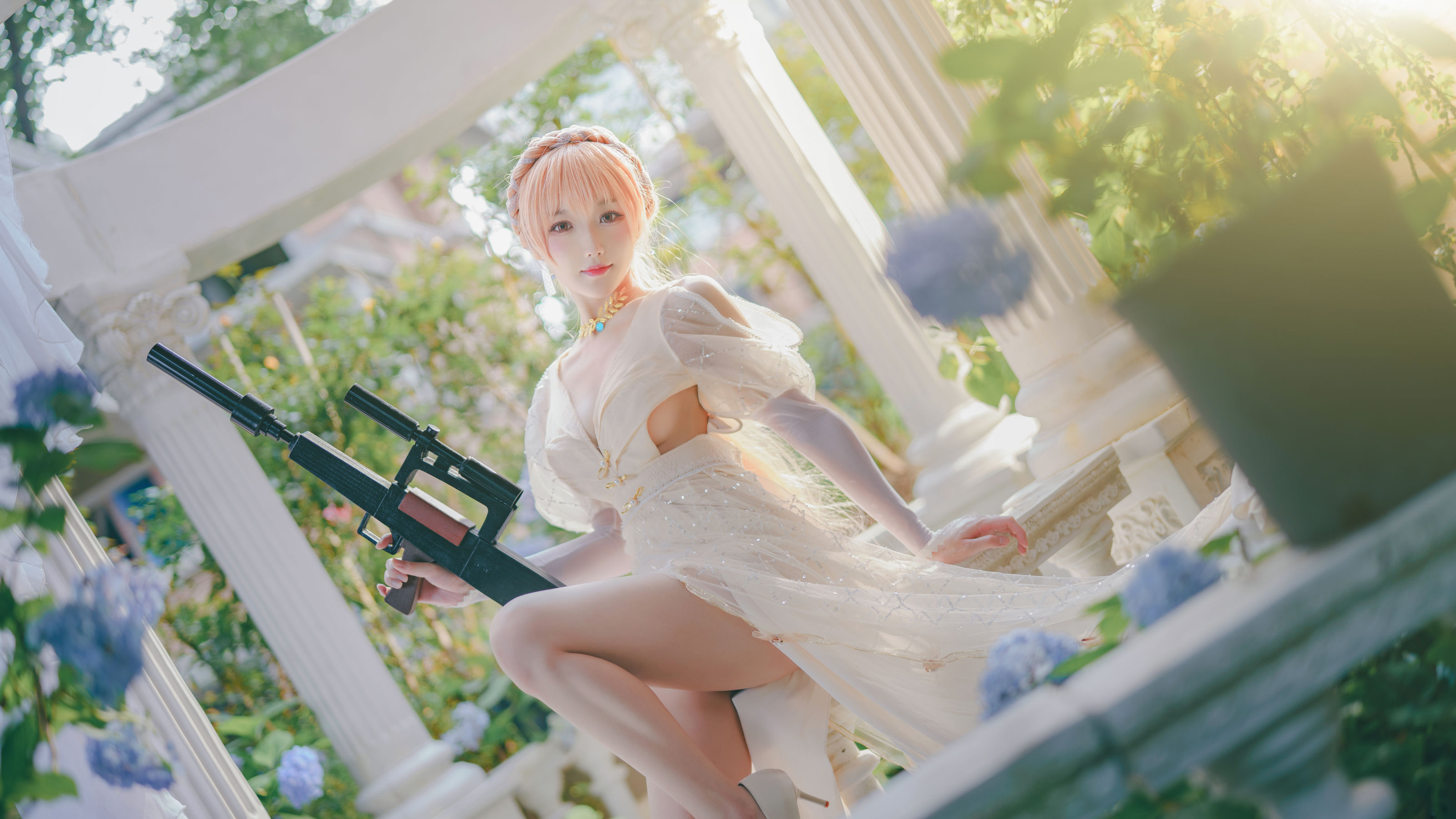 [福利COS] 动漫博主阿包也是兔娘 - 舰长图 OTS14第7张