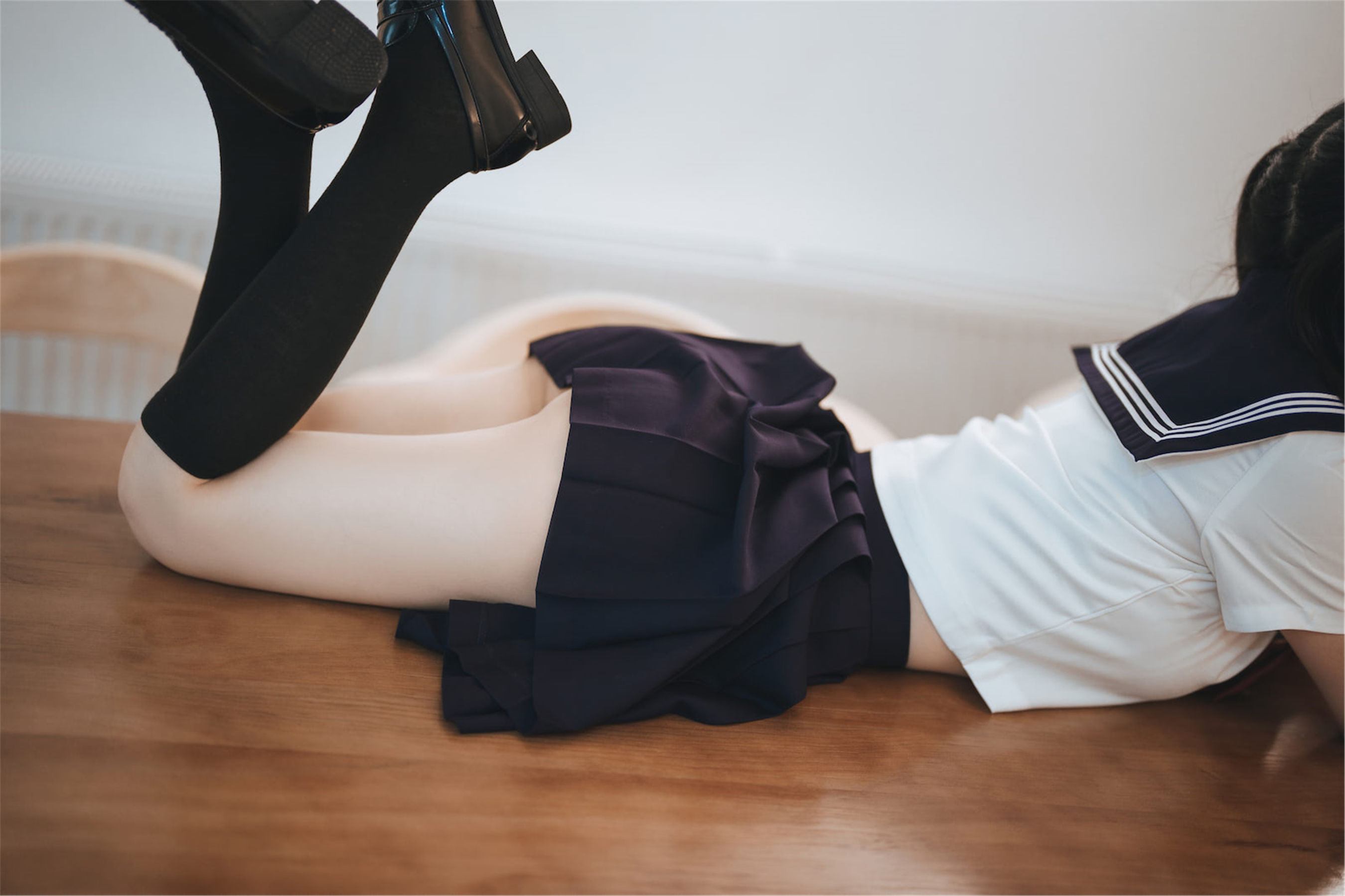 [福利COS] 桜井宁宁 - 双马尾JK第4张