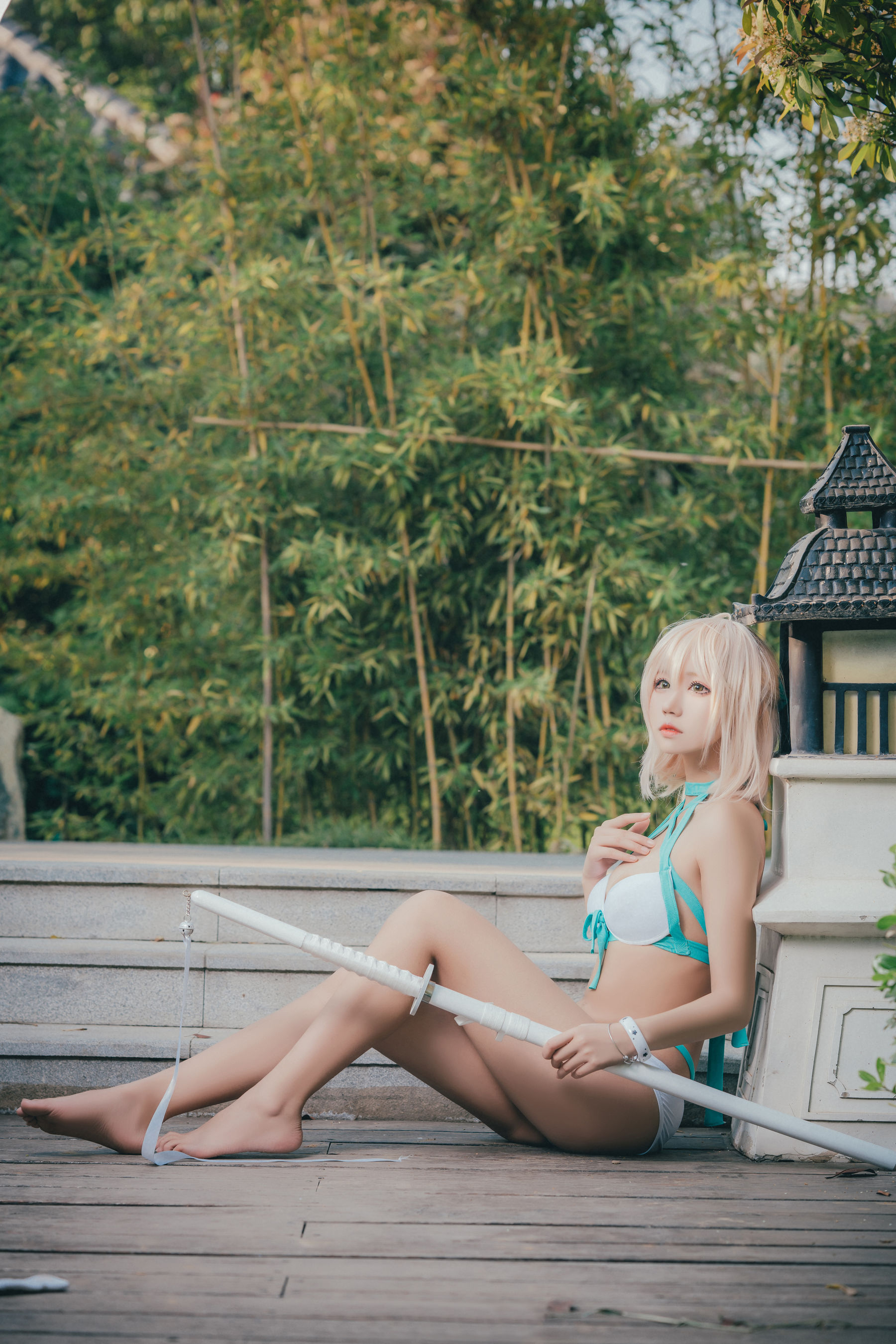 [福利COS] 猫君君MaoJun - 冲田总司第1张