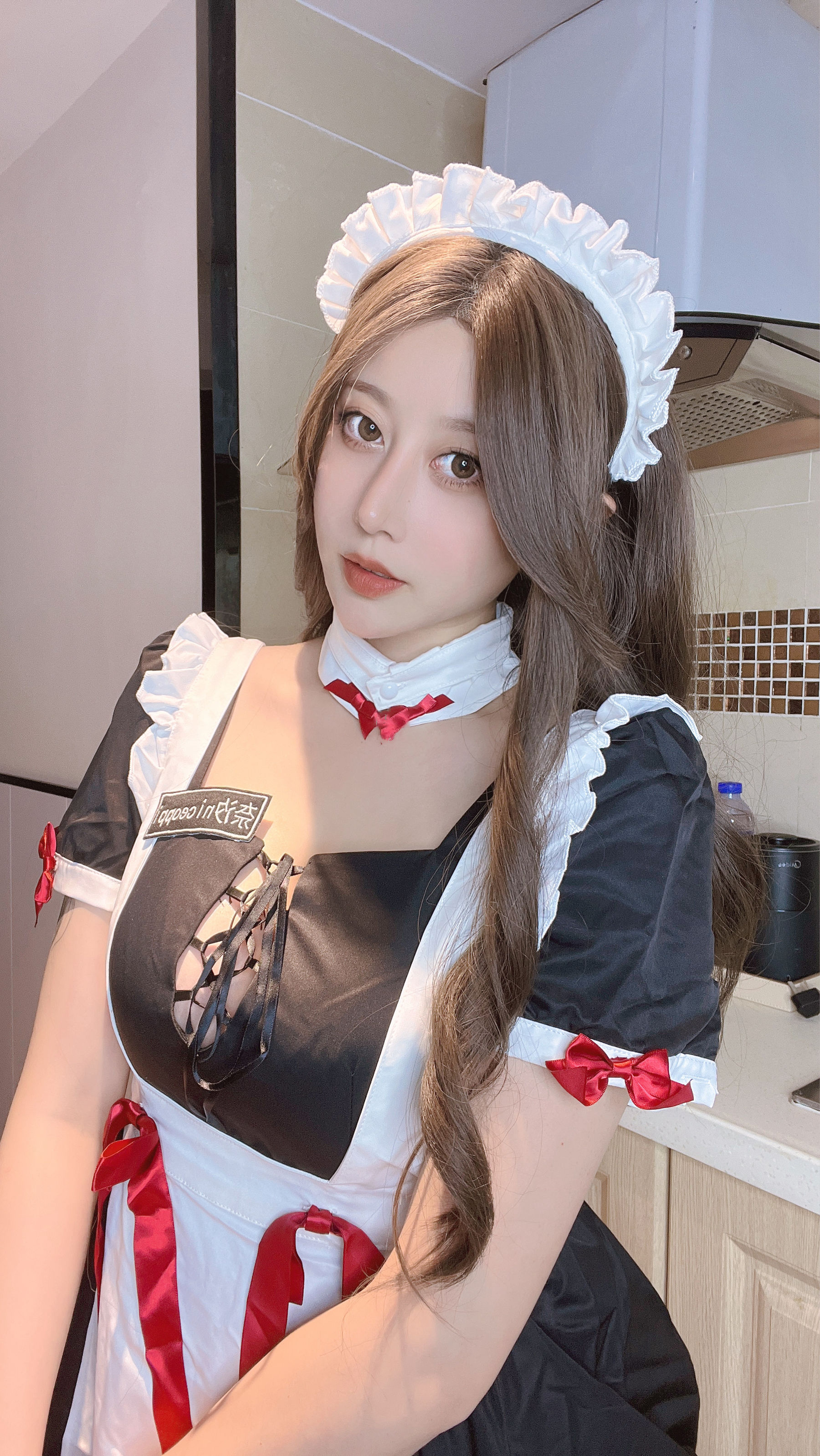 [福利COS] 萌妹奈汐酱nice - 奶鲜女仆第1张