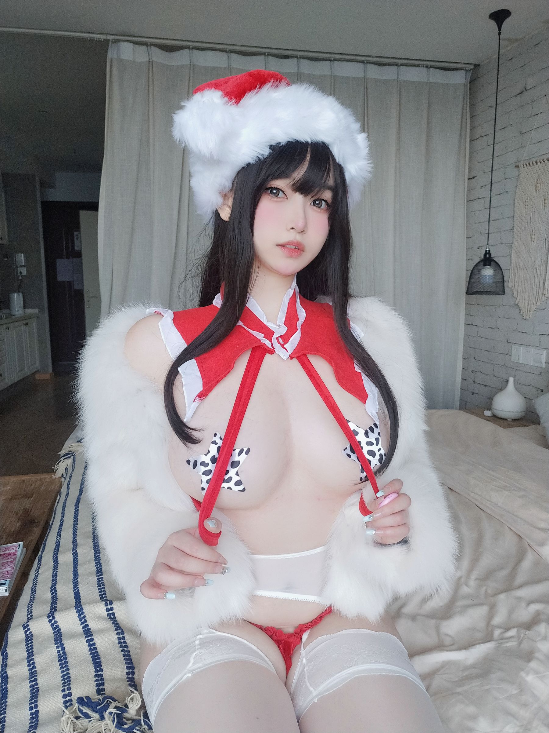 [福利COS] 女主K - 圣诞特辑第7张