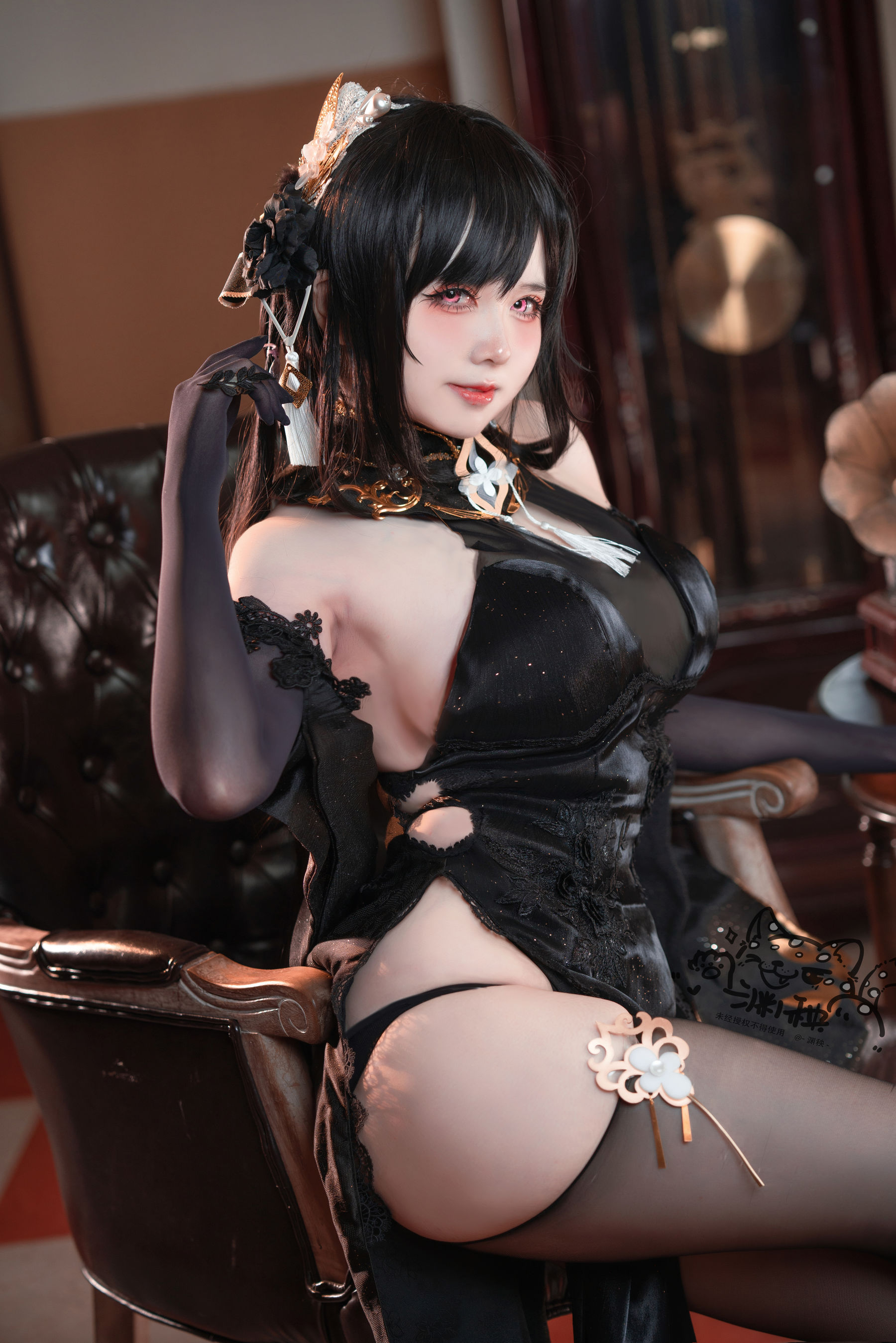 [福利COS] -渊秧- - 镇海旗袍第4张