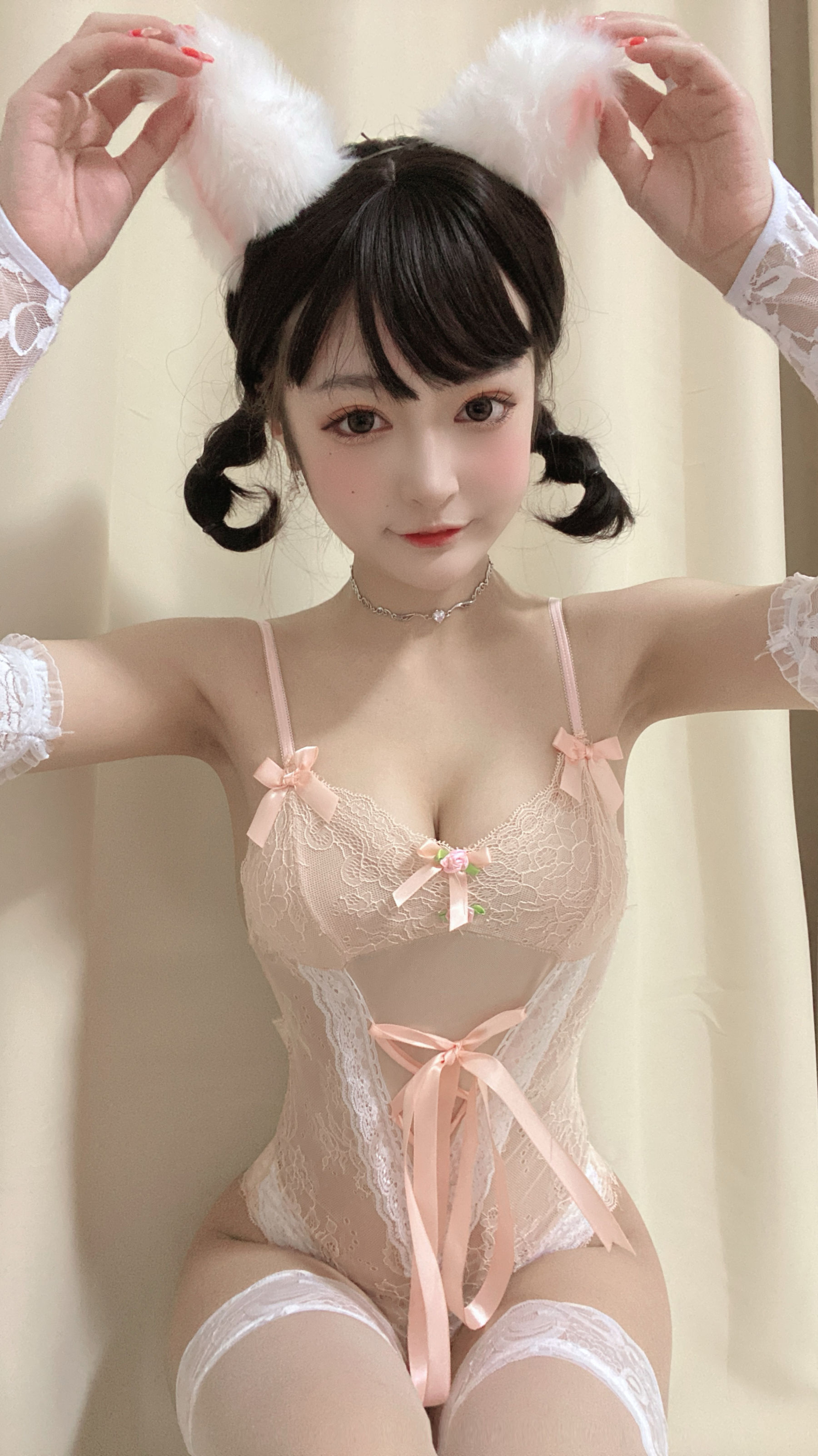 [福利COS] 动漫博主佳佳好难啊 - 法式猫耳娘第7张