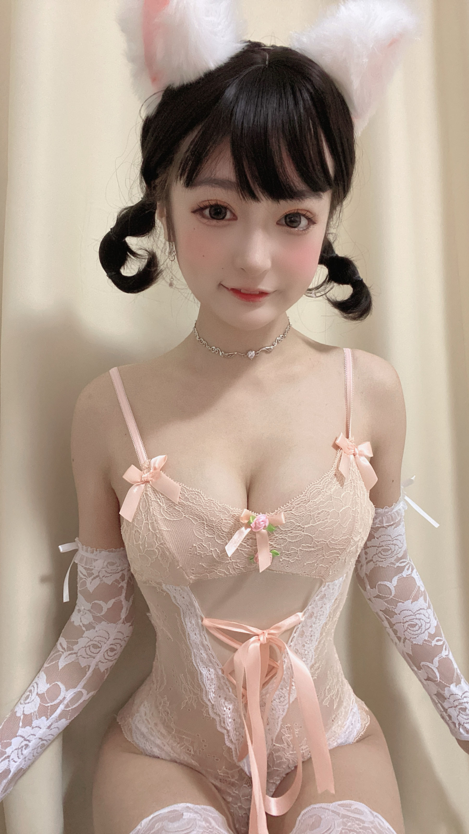 [福利COS] 动漫博主佳佳好难啊 - 法式猫耳娘第4张