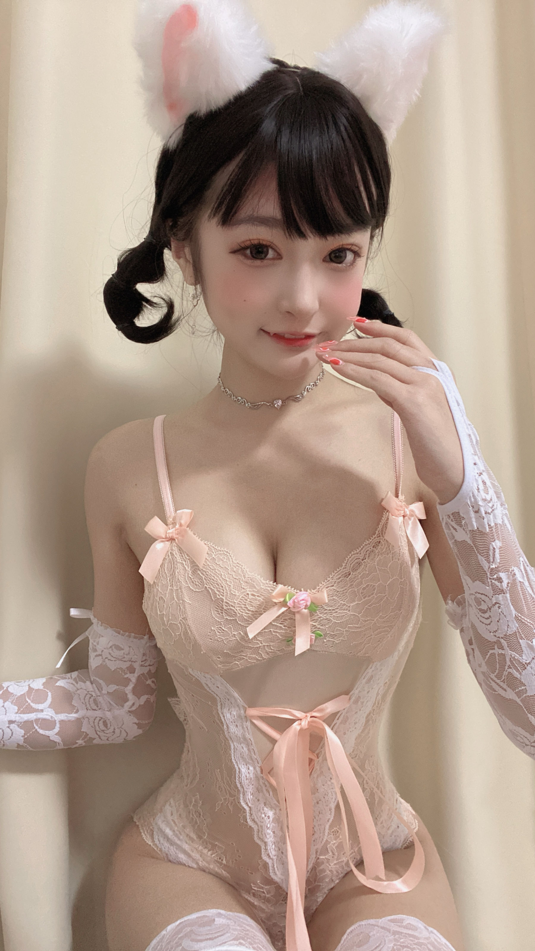 [福利COS] 动漫博主佳佳好难啊 - 法式猫耳娘第10张