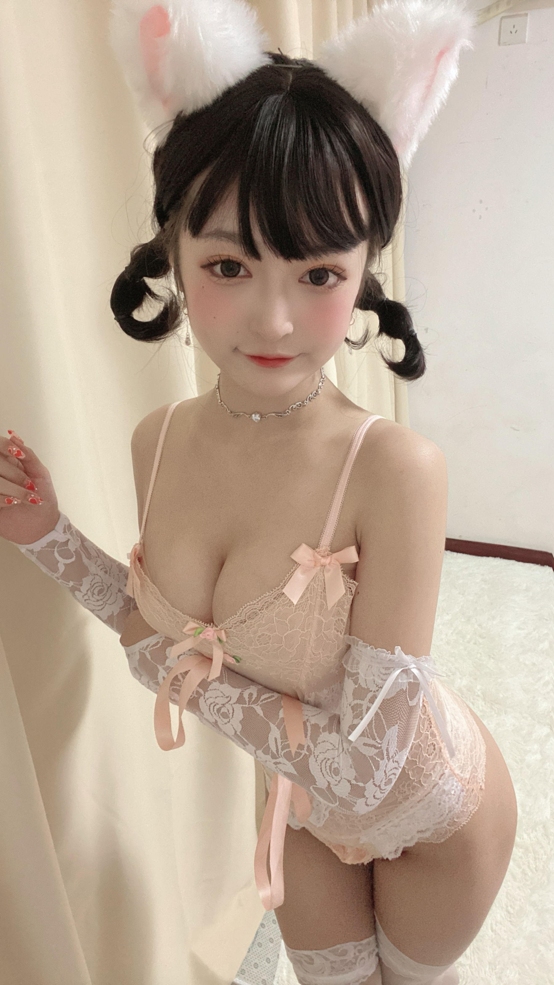 [福利COS] 动漫博主佳佳好难啊 - 法式猫耳娘第4张