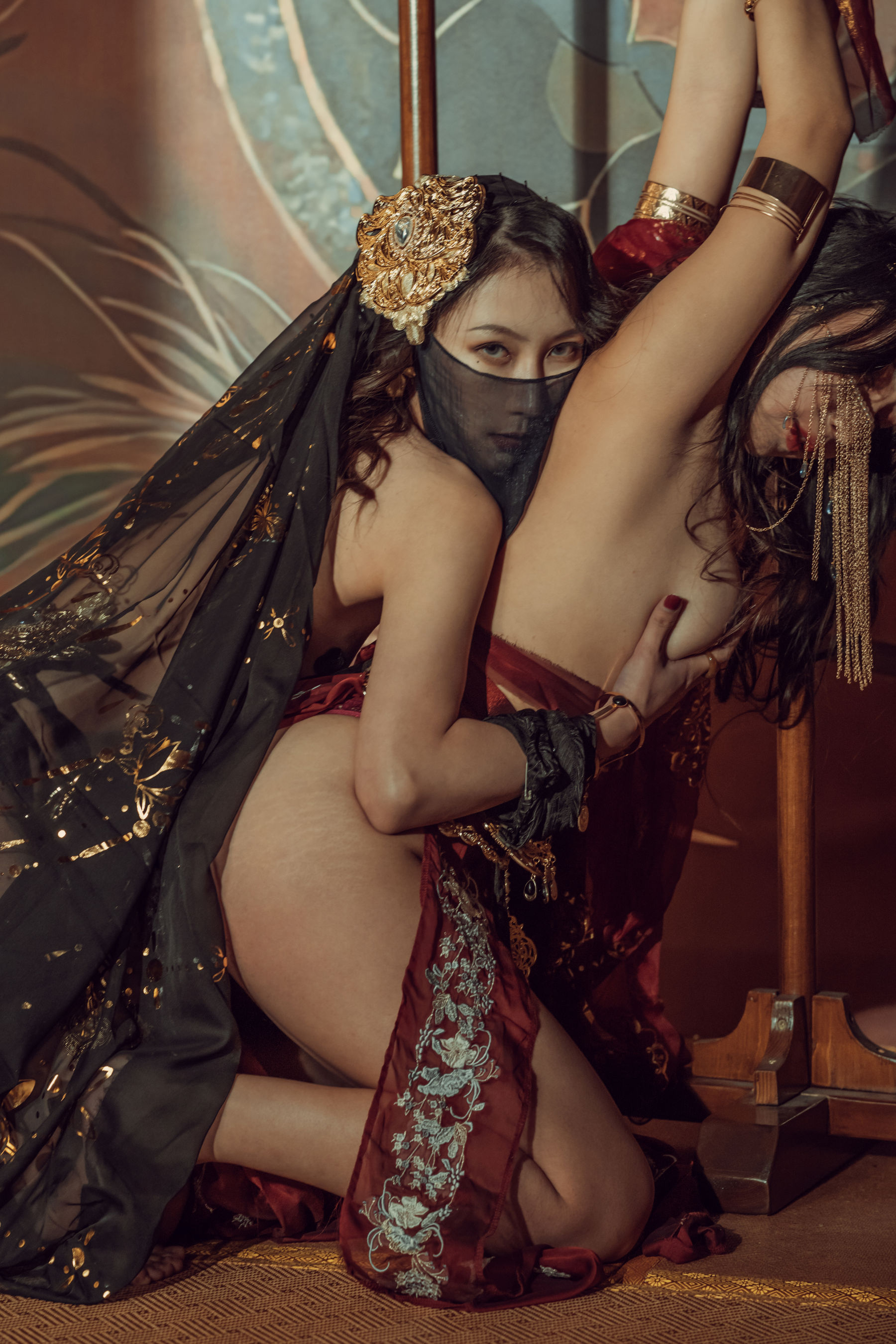 [福利COS] 云溪溪 - 奶桃桃 双人古风第13张